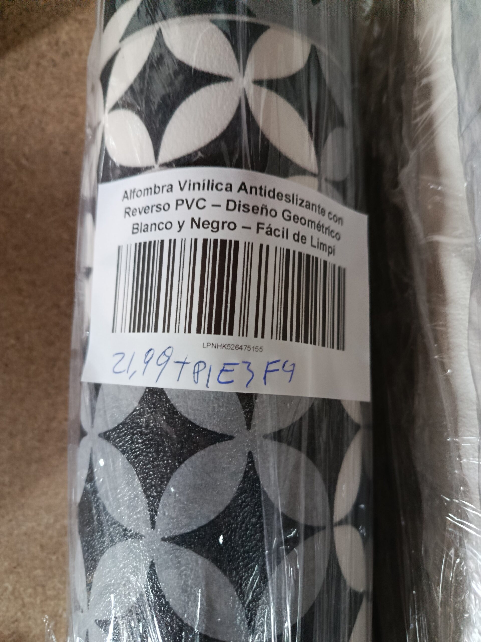 Alfombra Vinílica Antideslizante con Reverso PVC Amadora 60 x 80 cm - Imagen 6