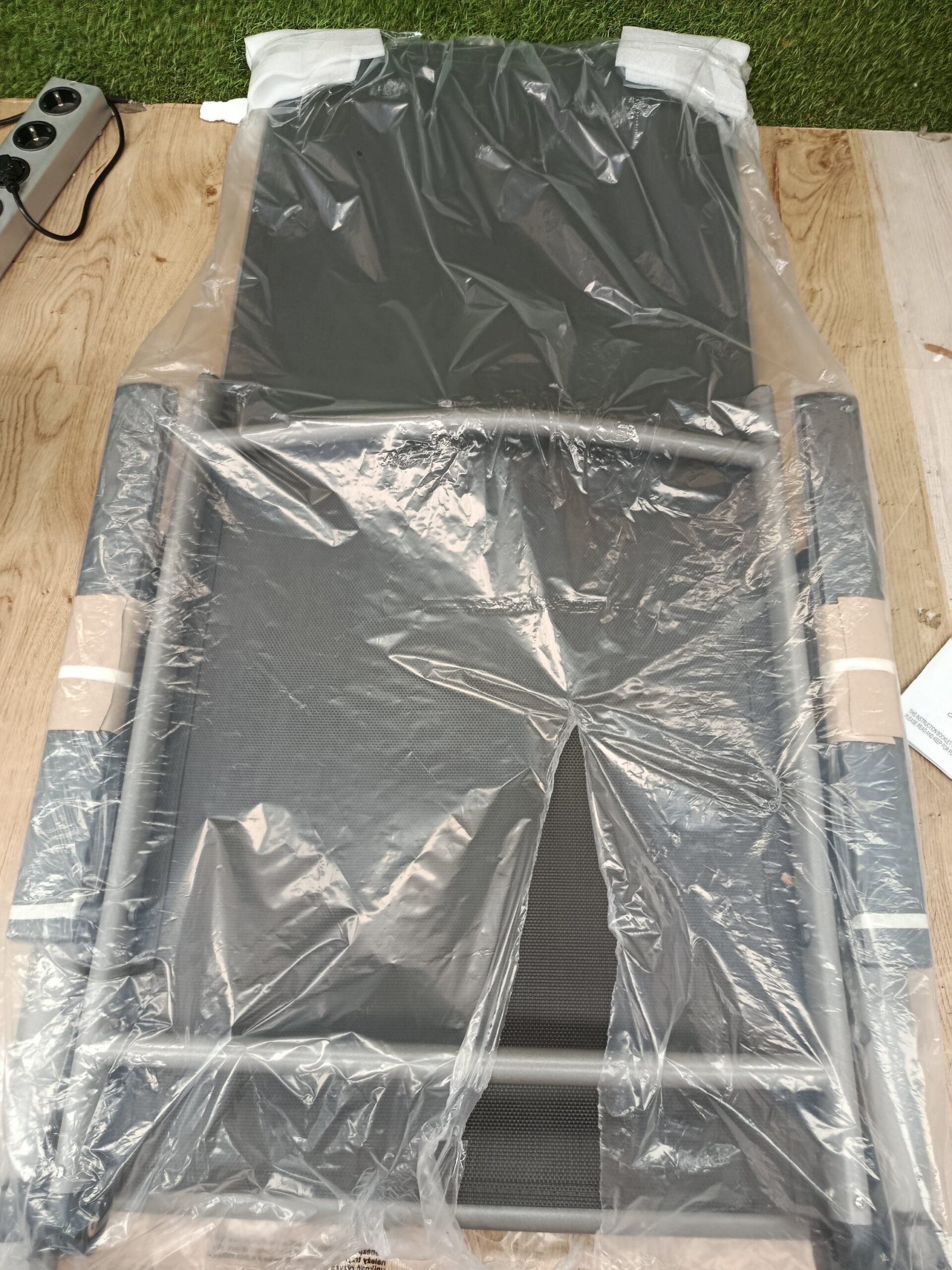 COSTWAY NP10400 Tumbona de aluminio para exteriores - Imagen 5