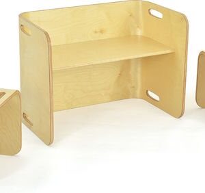 COSTWAY HY10091NA Conjunto de mesa y sillas infantiles