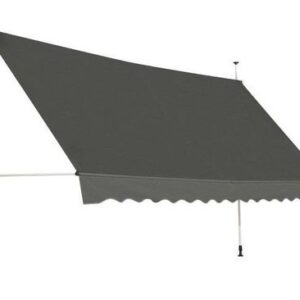 COSTWAY OP70315GR Andamio telescópico para balcón