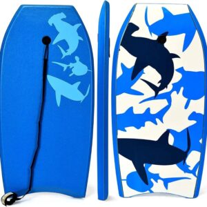 COSTWAY Bodyboard con Correa Tabla de Surf