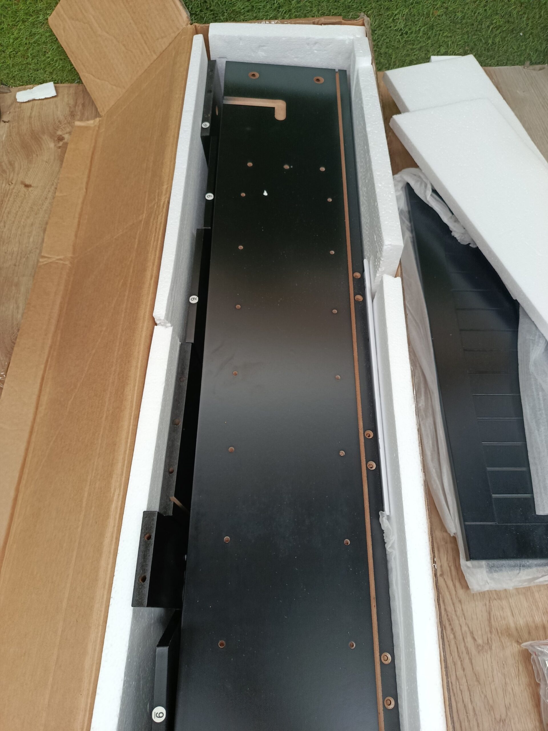 COSTWAY BA7920DK Estante multifuncional para baño - Imagen 4