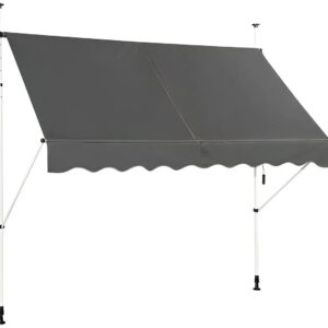 COSTWAY OP70316GR Toldo para patio color gris