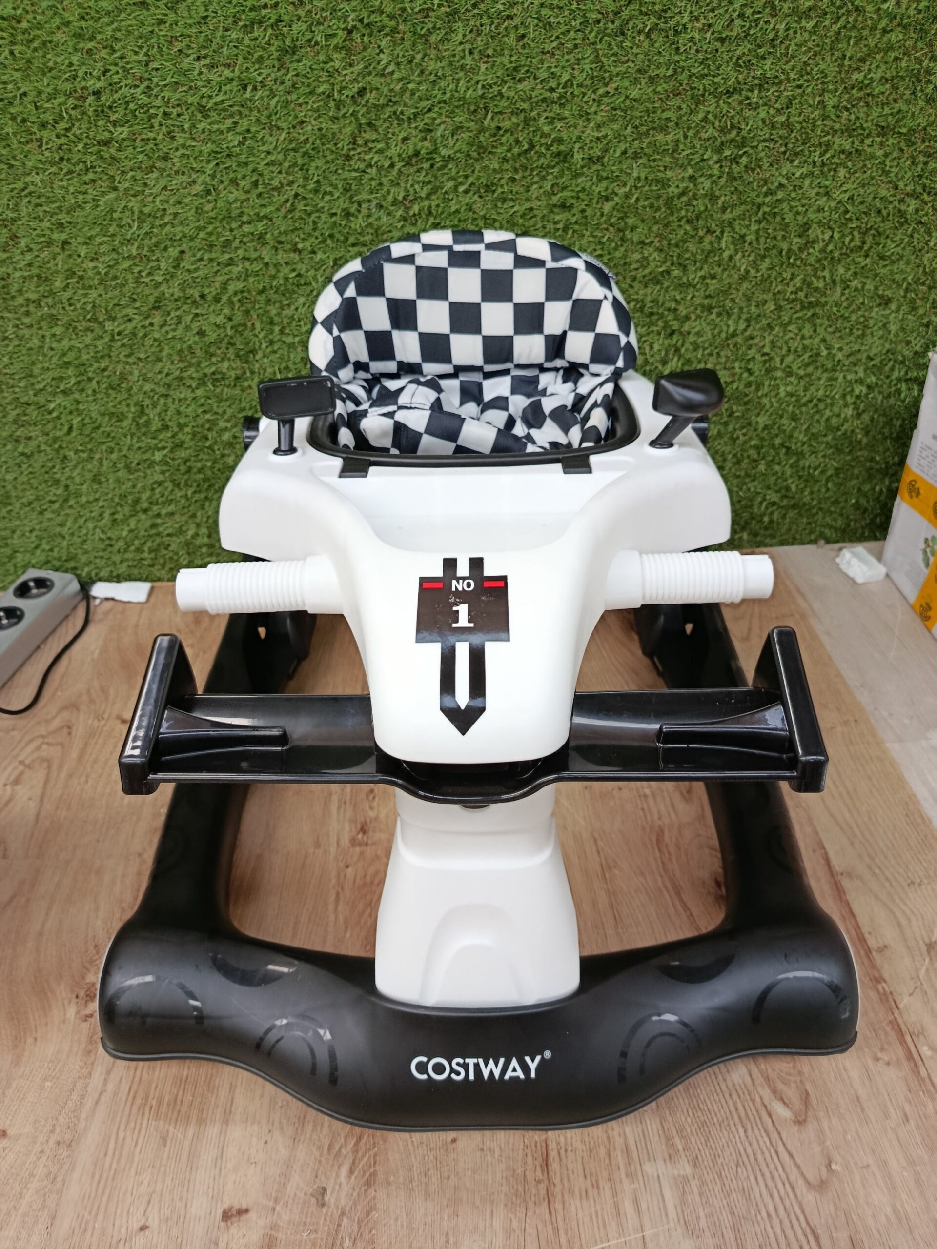 LIFEZEAL Andador para bebés plegable con altura regulable - Imagen 4
