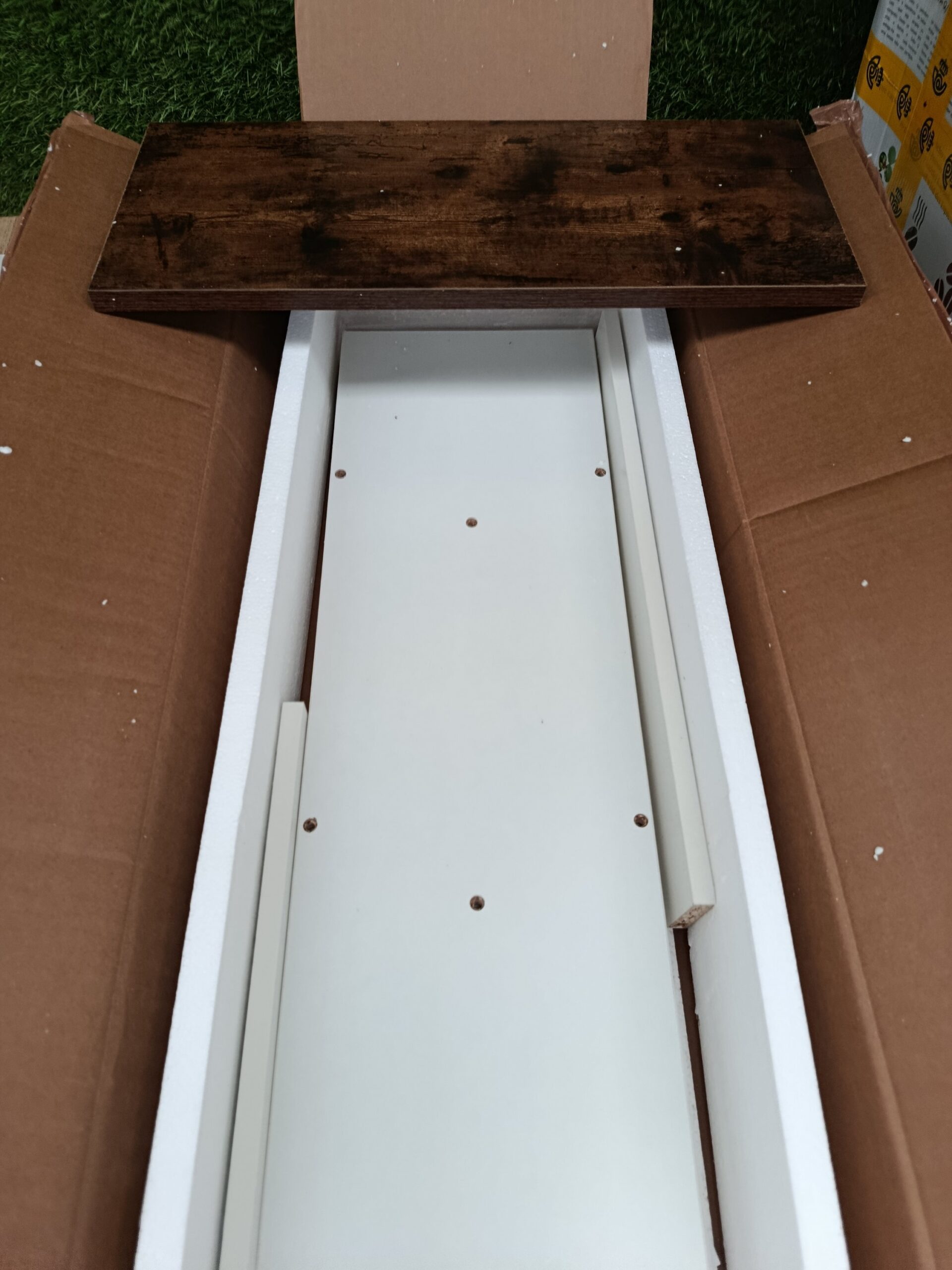 COSTWAY JV11646CF Carrito de 4 niveles con ruedas - Imagen 6
