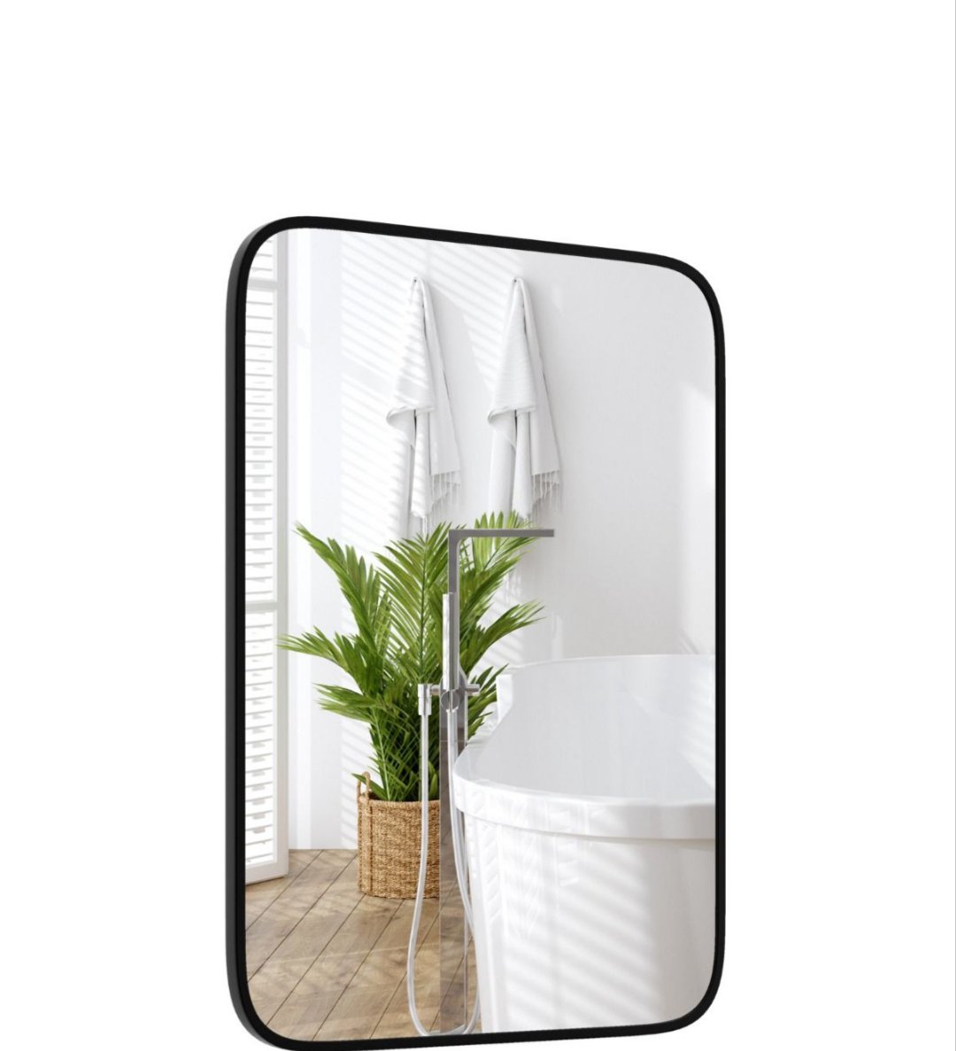 COSTWAY BA8082 Espejo de baño rectangular
