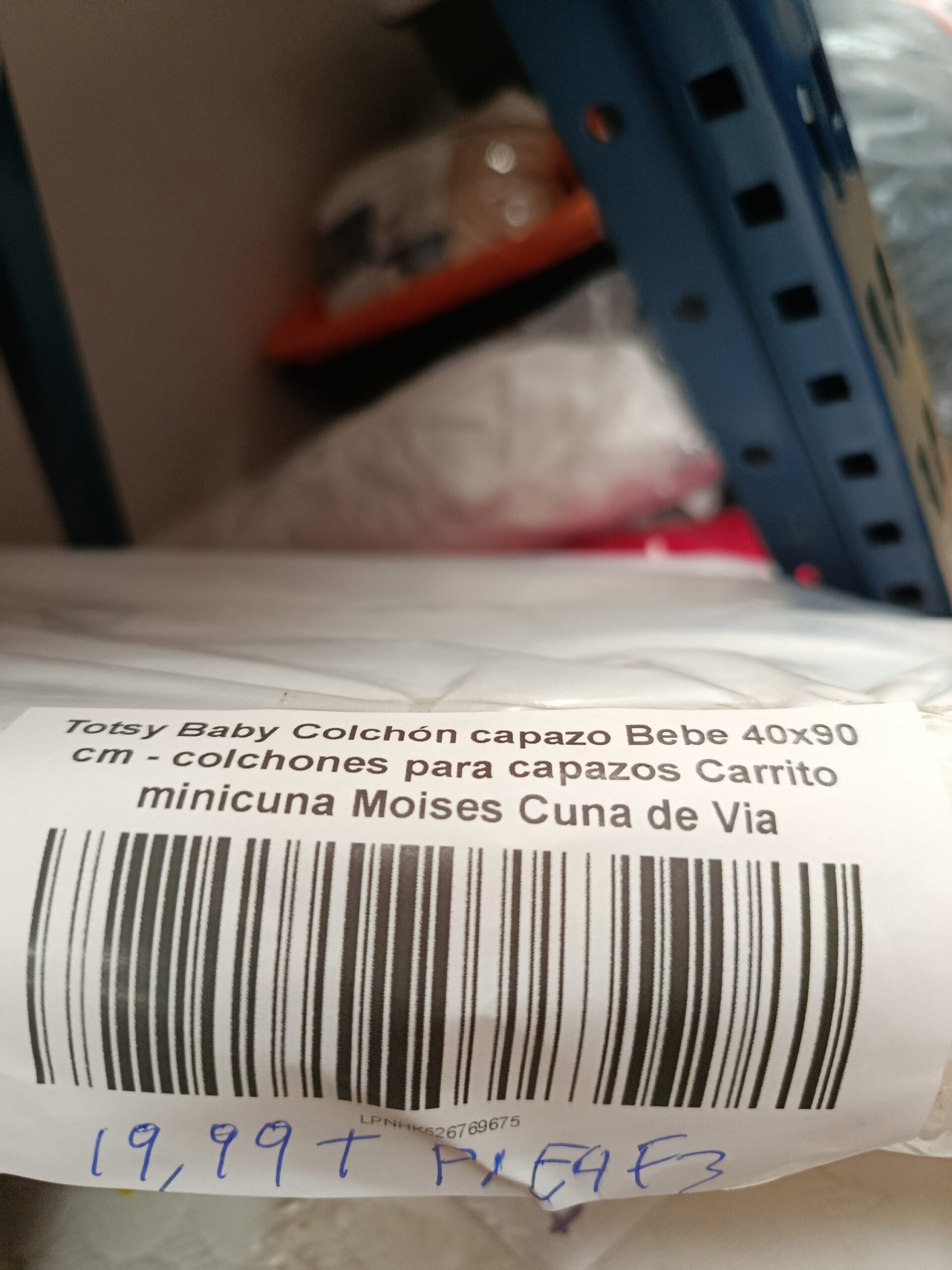 Totsy Baby colchón minicuna 90x40 cmpara colecho moisés Cuco capazo Carrito bebé - Imagen 5