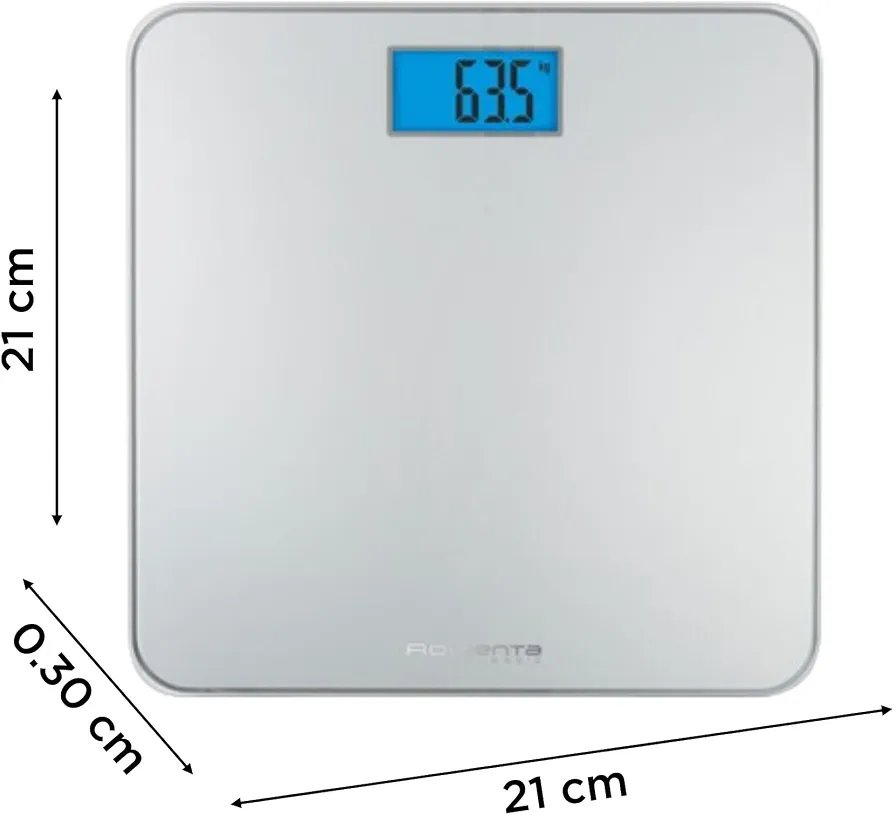 Rowenta Classic BS1500 Báscula de baño con Pantalla LCD - Imagen 2