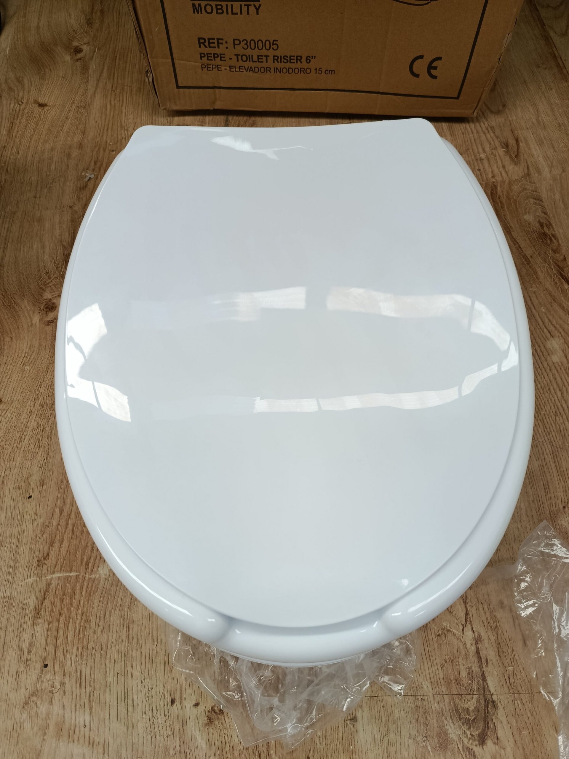 PEPE Mobility Elevador WC Adulto con Tapa 15cm - Imagen 3
