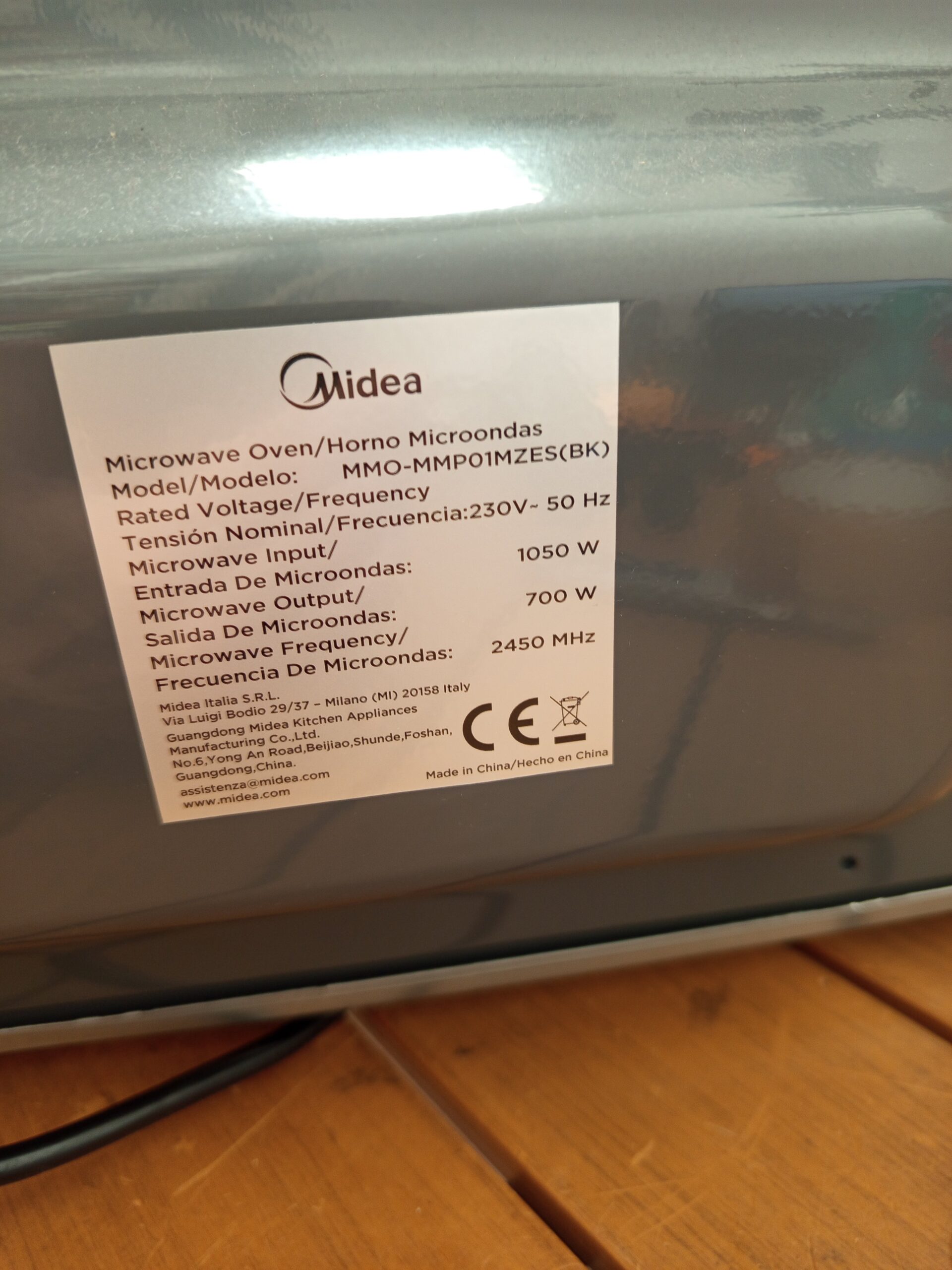 Midea Microondas 20 litros 700w. - Imagen 5