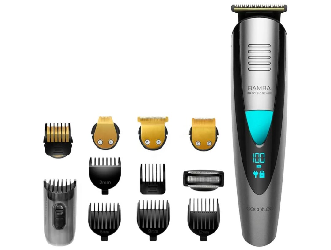 Cecotec Afeitadora Multifunción 5 en 1 Bamba PrecisionCare Pro.