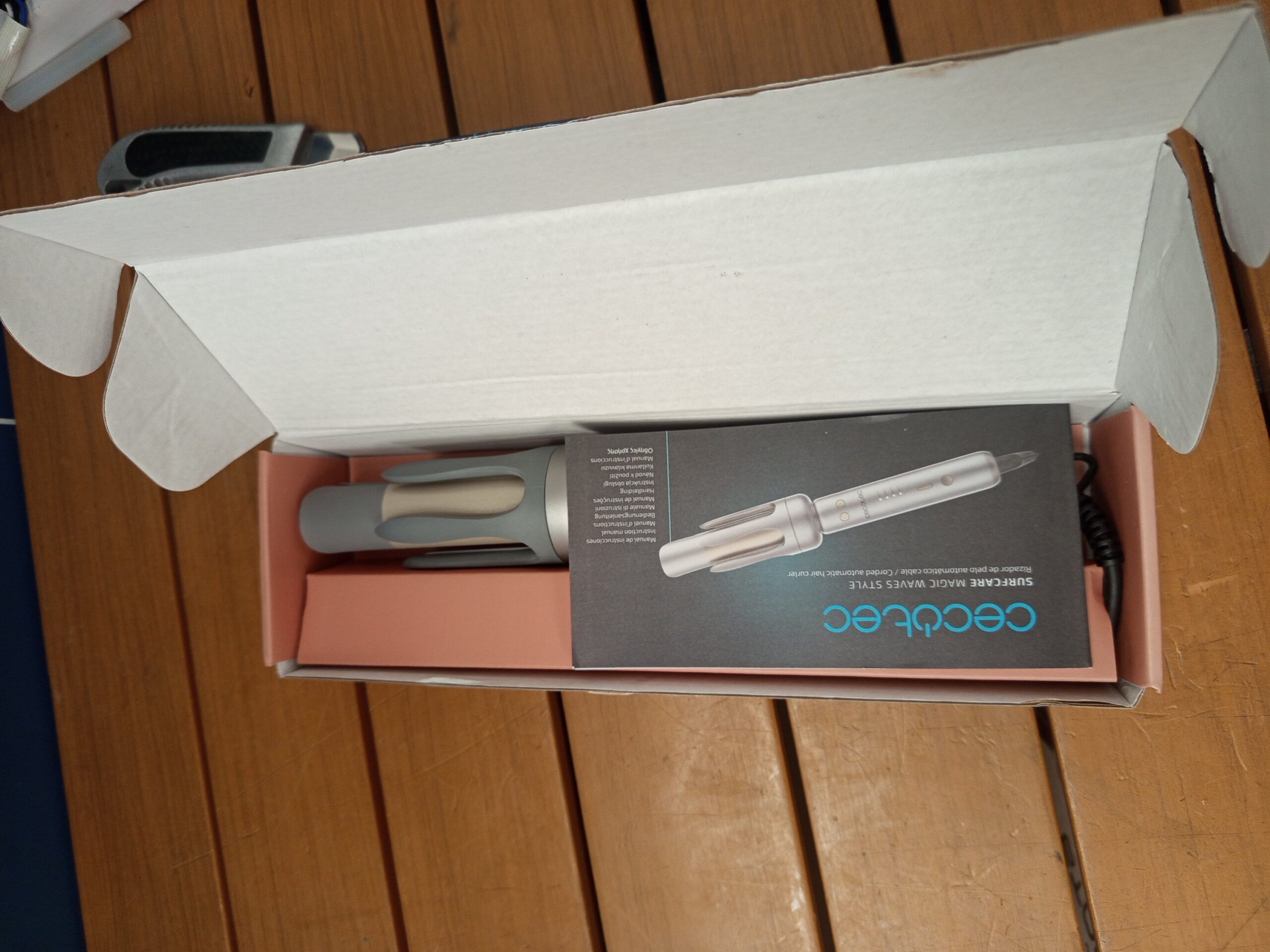 Cecotec Rizador de Pelo Automático con Cable SurfCare Magic Waves Style. 41W. - Imagen 2