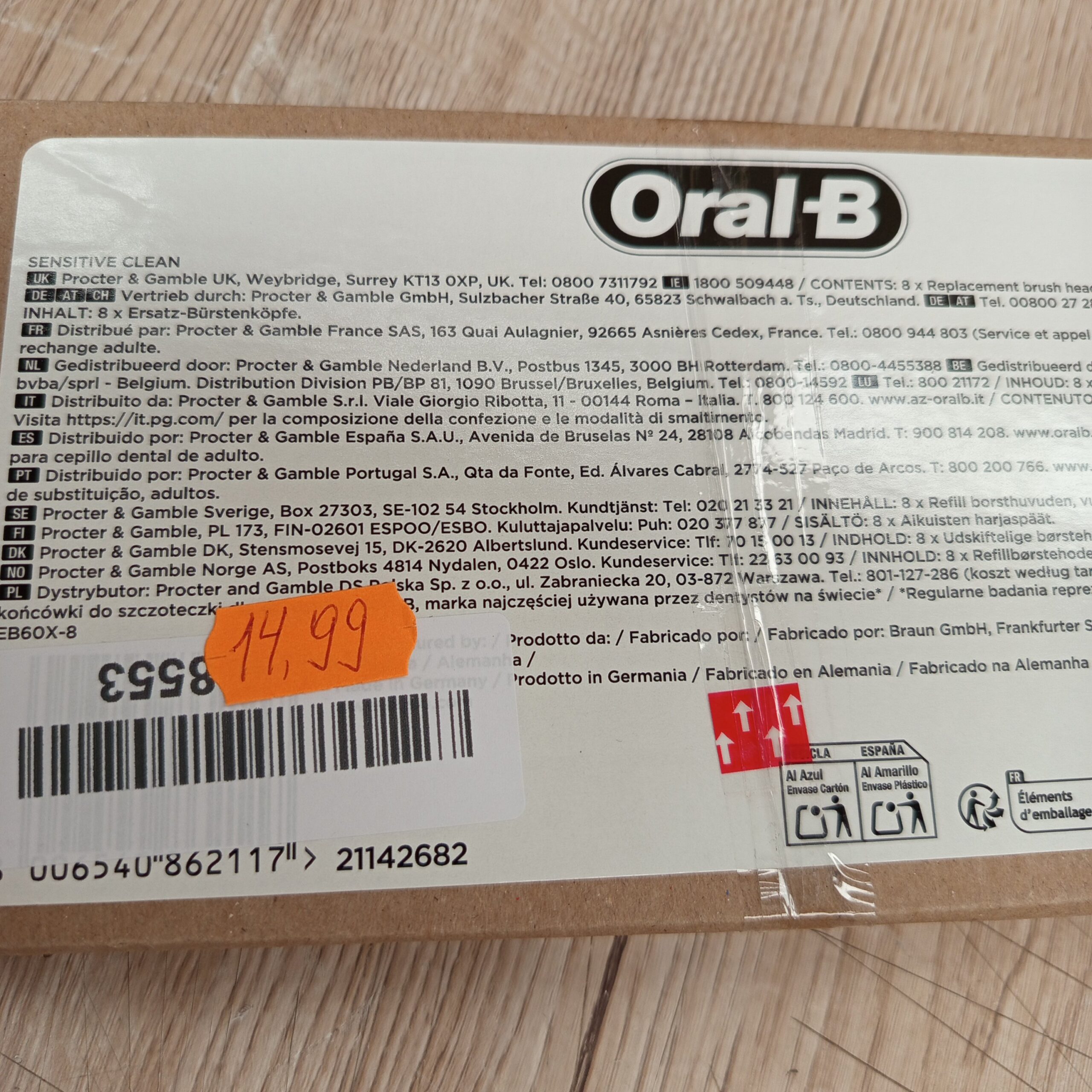 Recambios - Pro Sensitive Clean - Oral-B - Imagen 8