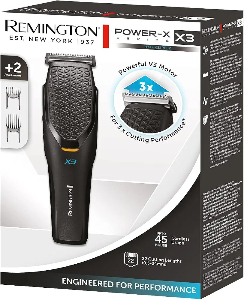 Máquina de Cortar Pelo - X3 Power-X - Remington - Imagen 2