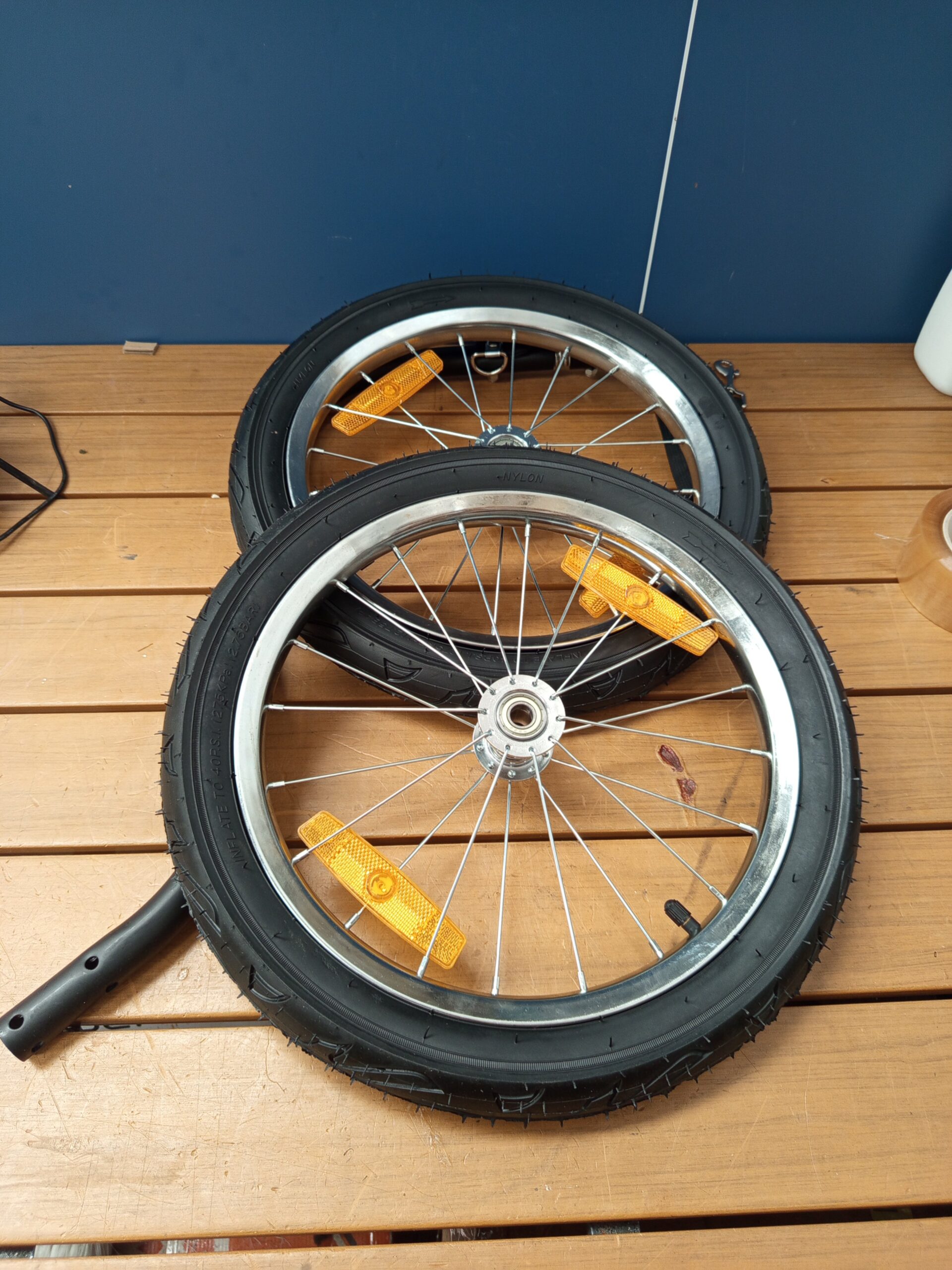 Costway AU10035BL Remolque para bicicleta de alta calidad. - Imagen 8