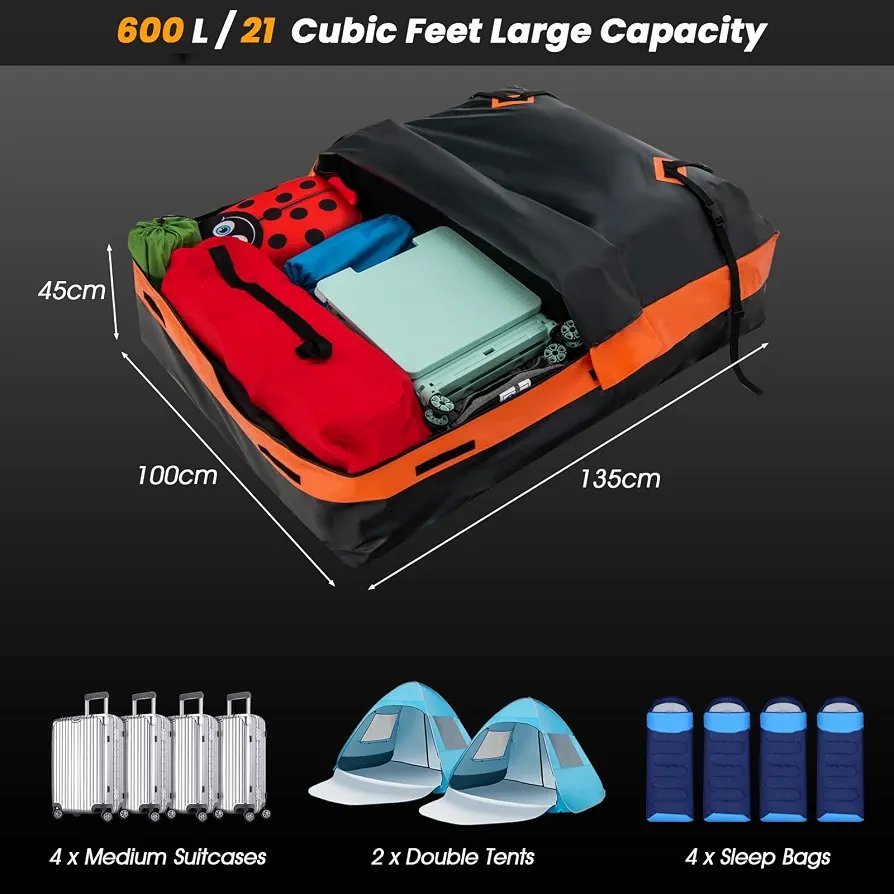 Bolsa de techo - BG51853OR - Costway - Imagen 2