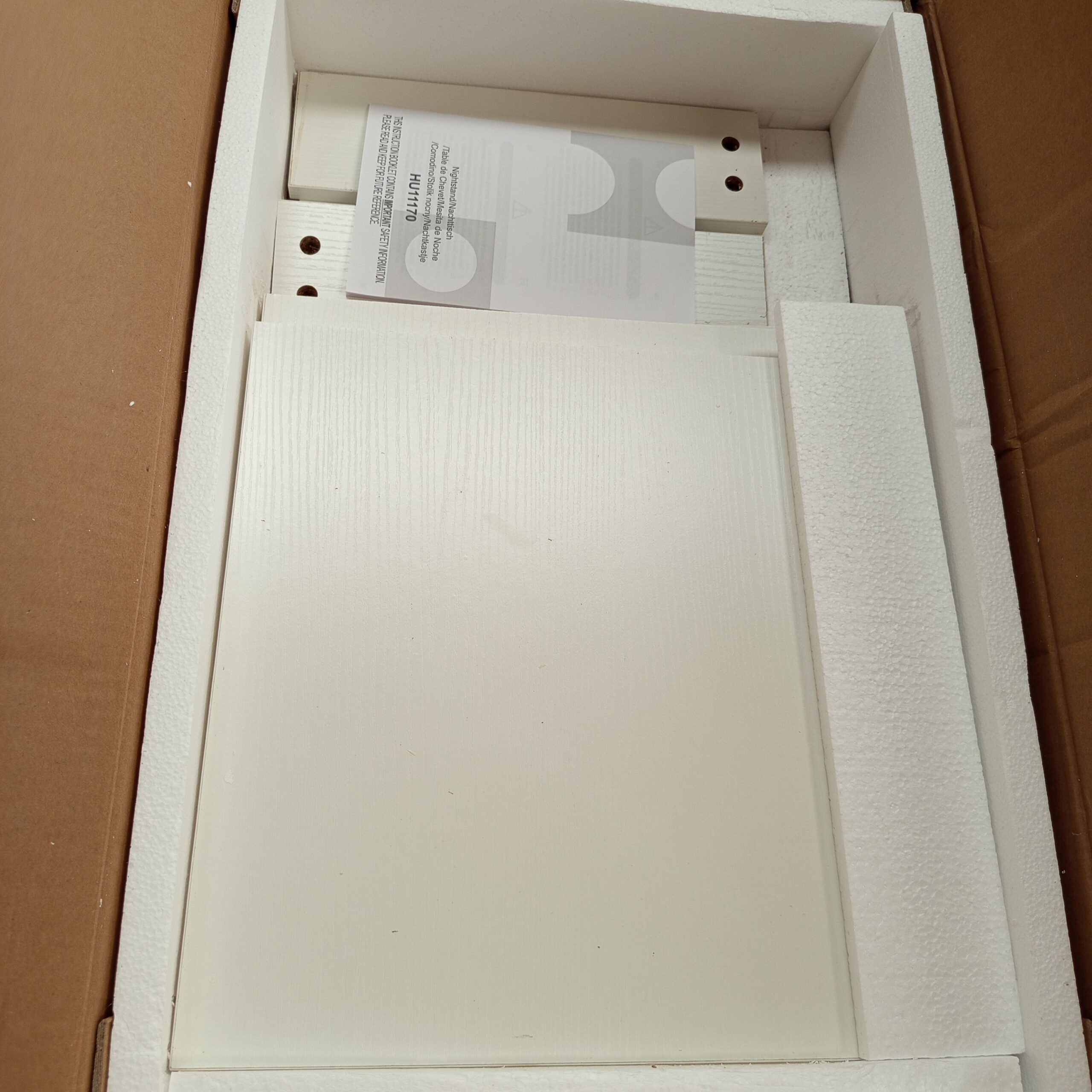 Mesita de noche - HU11170WH-1 - COSTWAY - Imagen 3