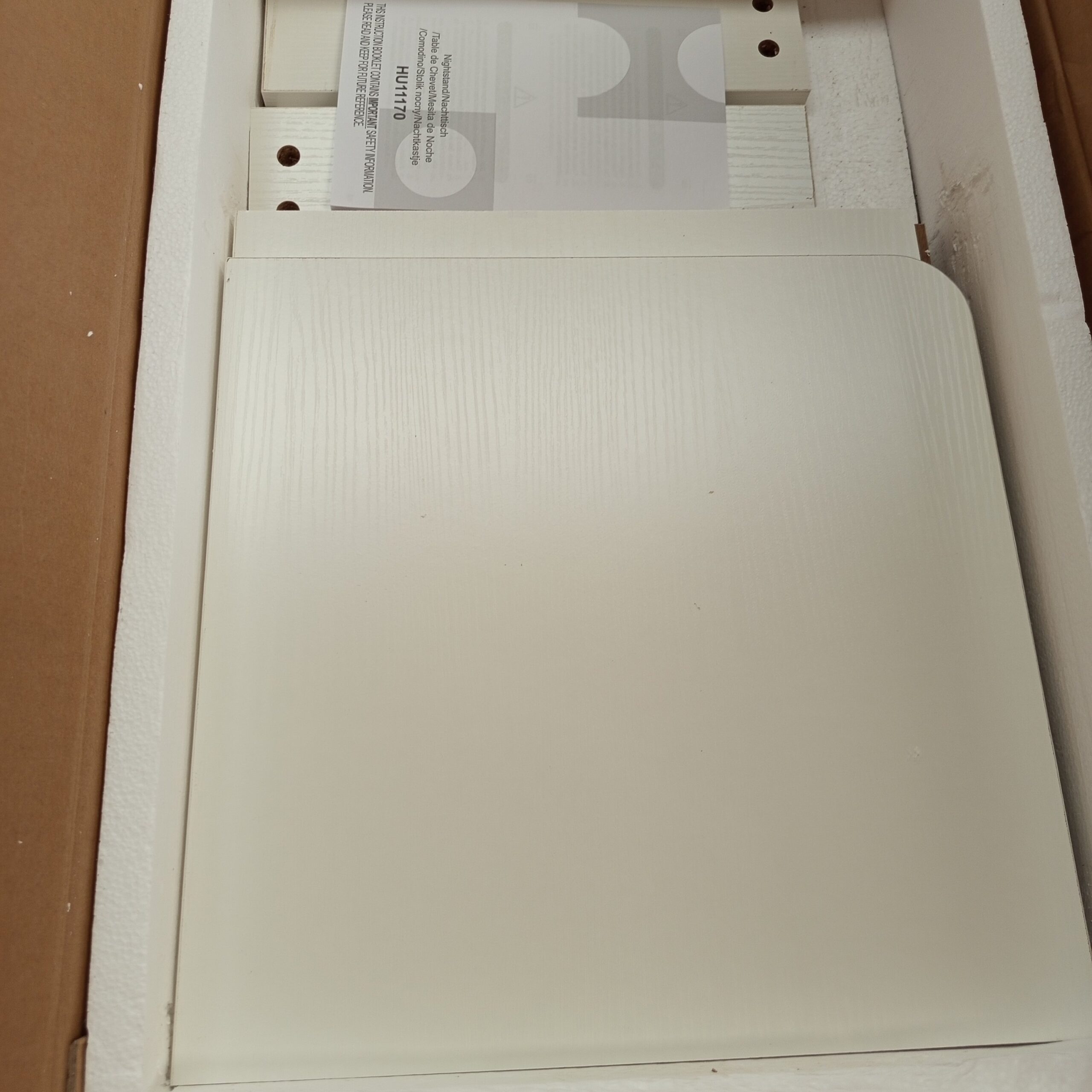 Mesita de noche - HU11170WH-1 - COSTWAY - Imagen 7