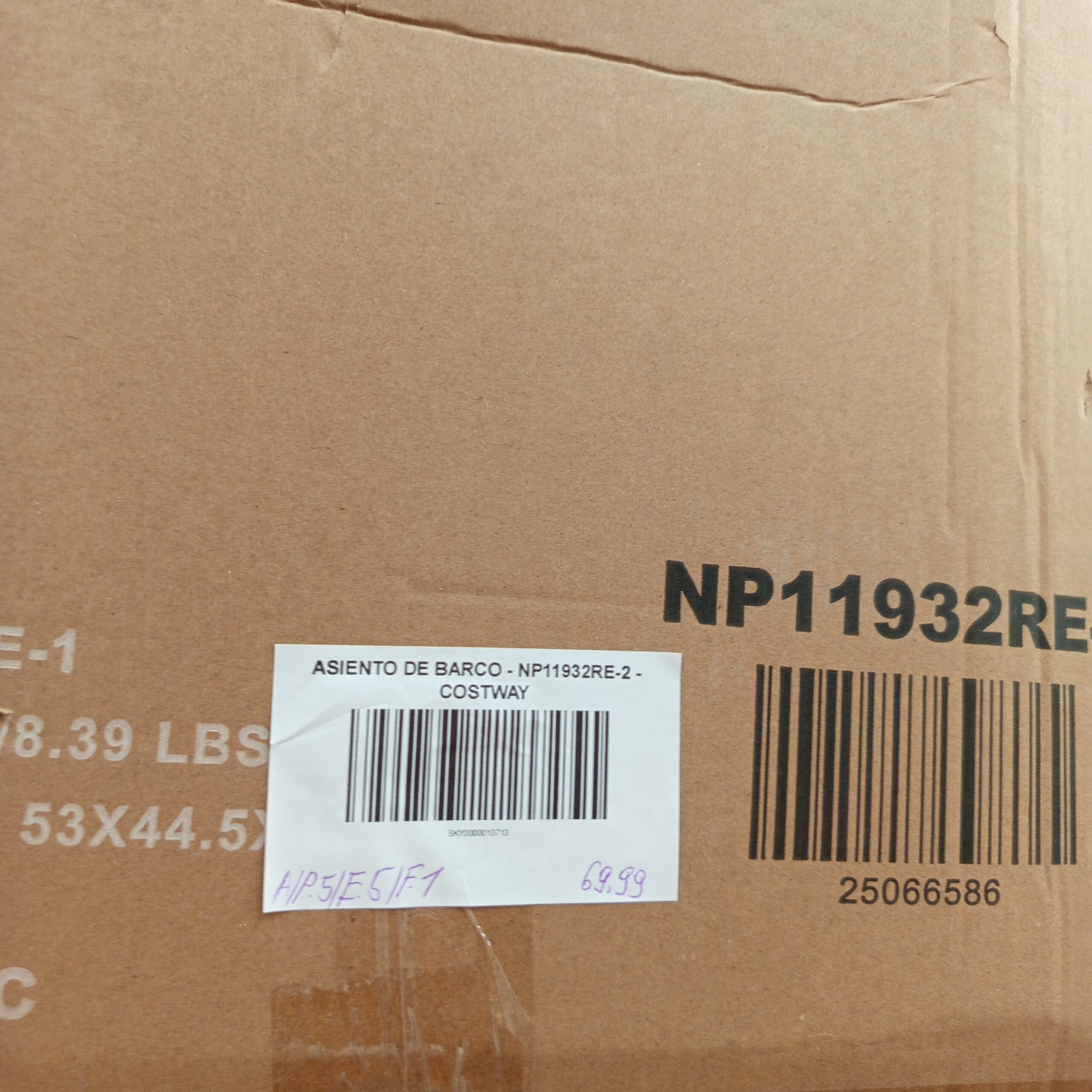 Asiento de barco - NP11932RE-2 - Costway - Imagen 9