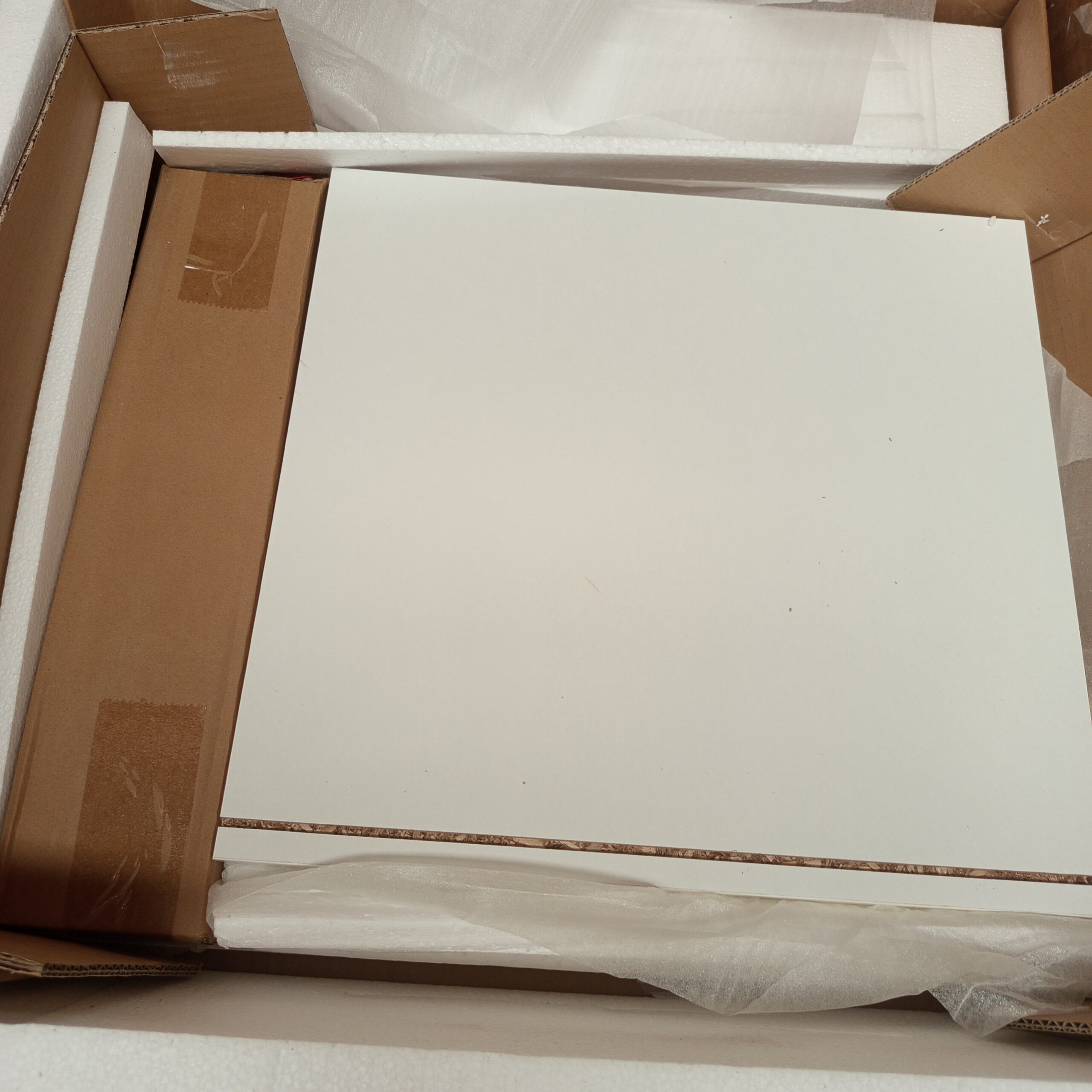 Mesita auxiliar blanca - JV11403WH - COSTWAY - Imagen 3