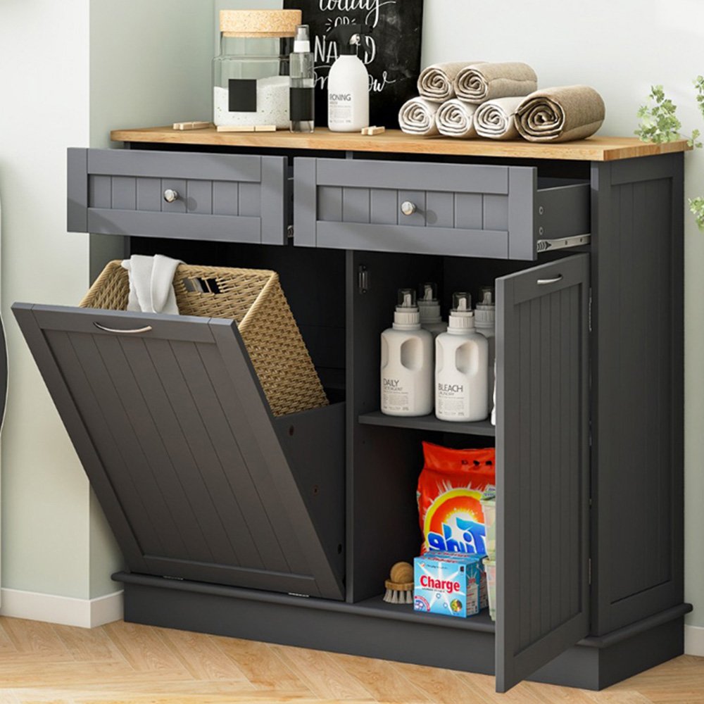 Armario de Cocina - KC57219GR - COSTWAY