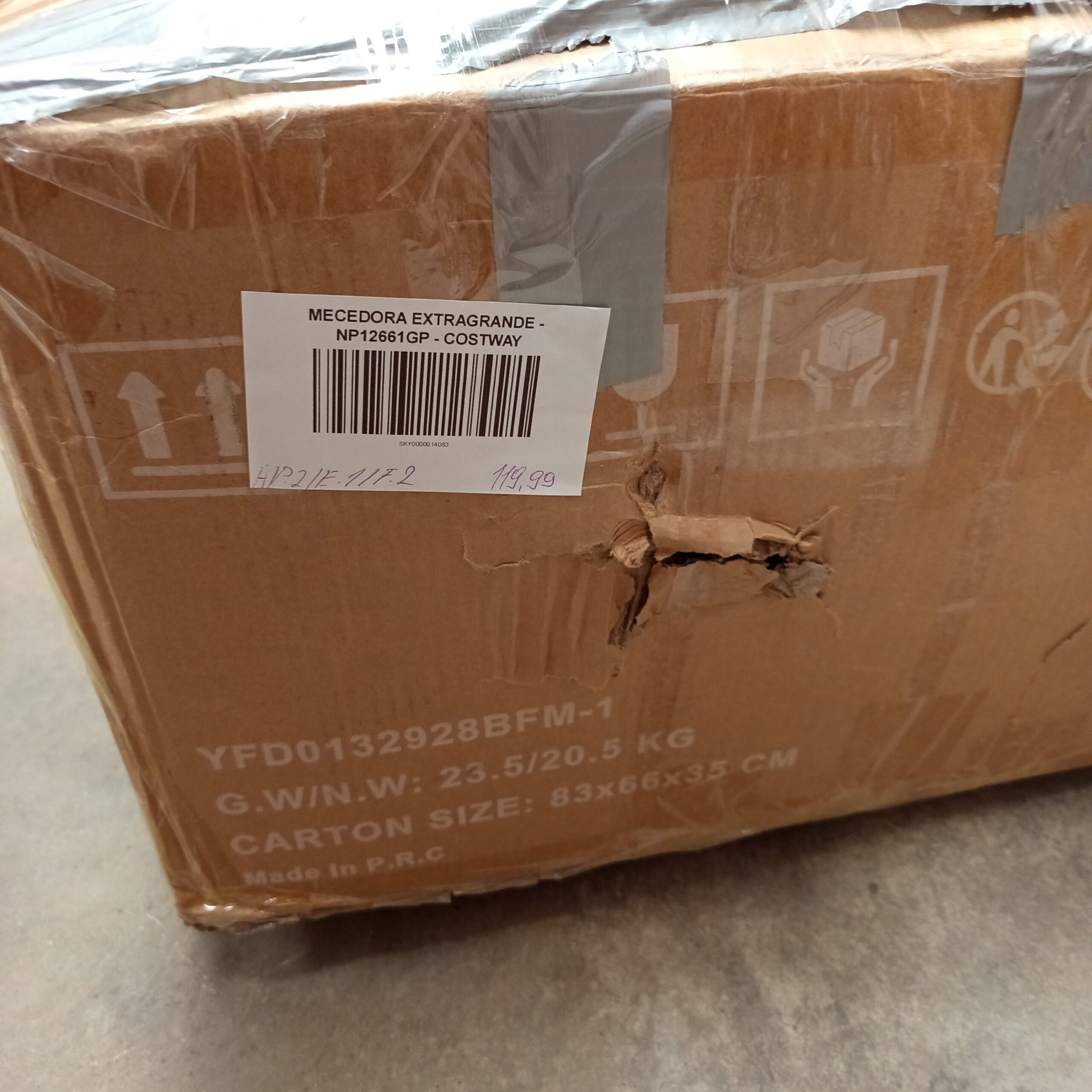 Mecedora extragrande - NP12661GR - Costway - Imagen 7