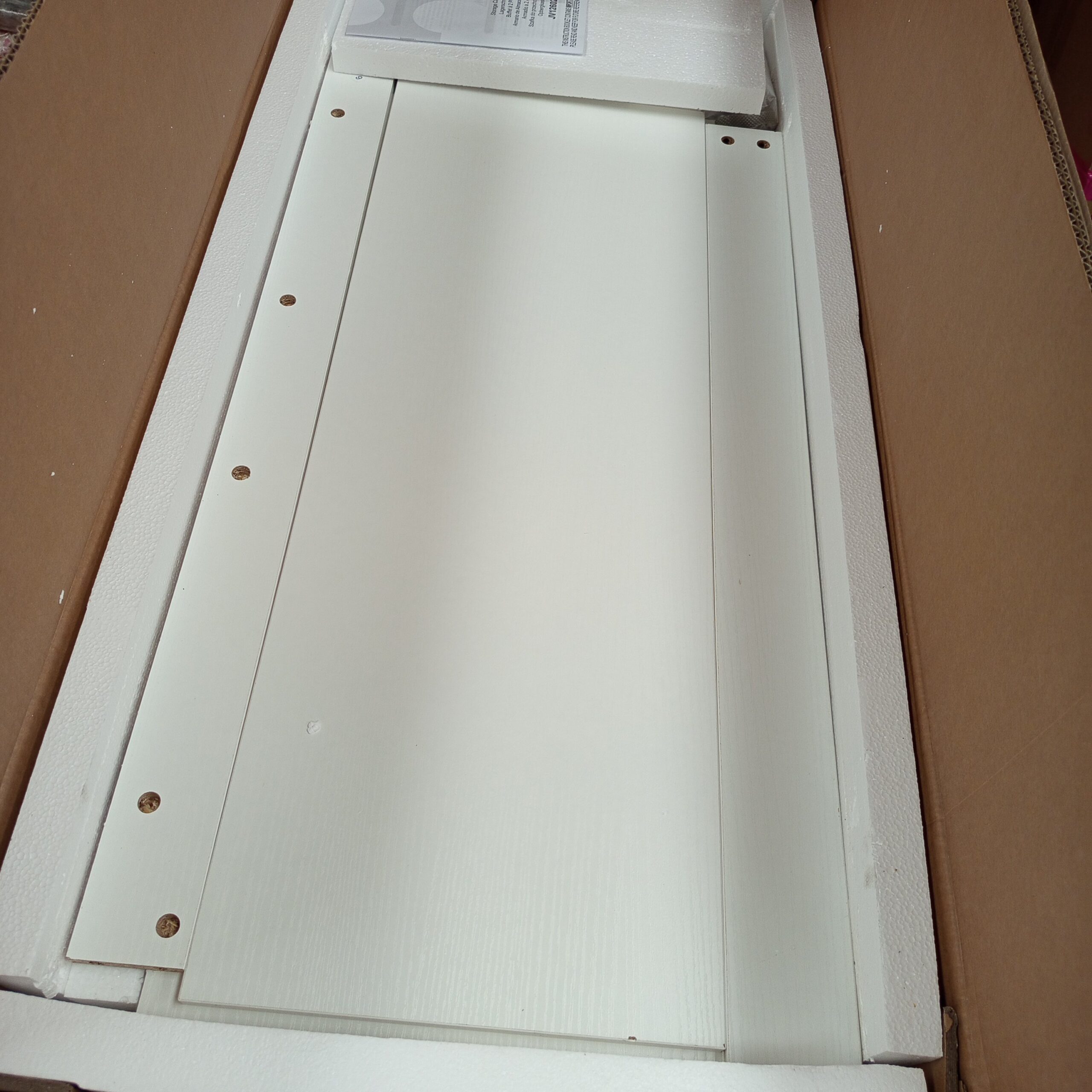 Armario lateral - JV12602WH - COSTWAY - Imagen 3