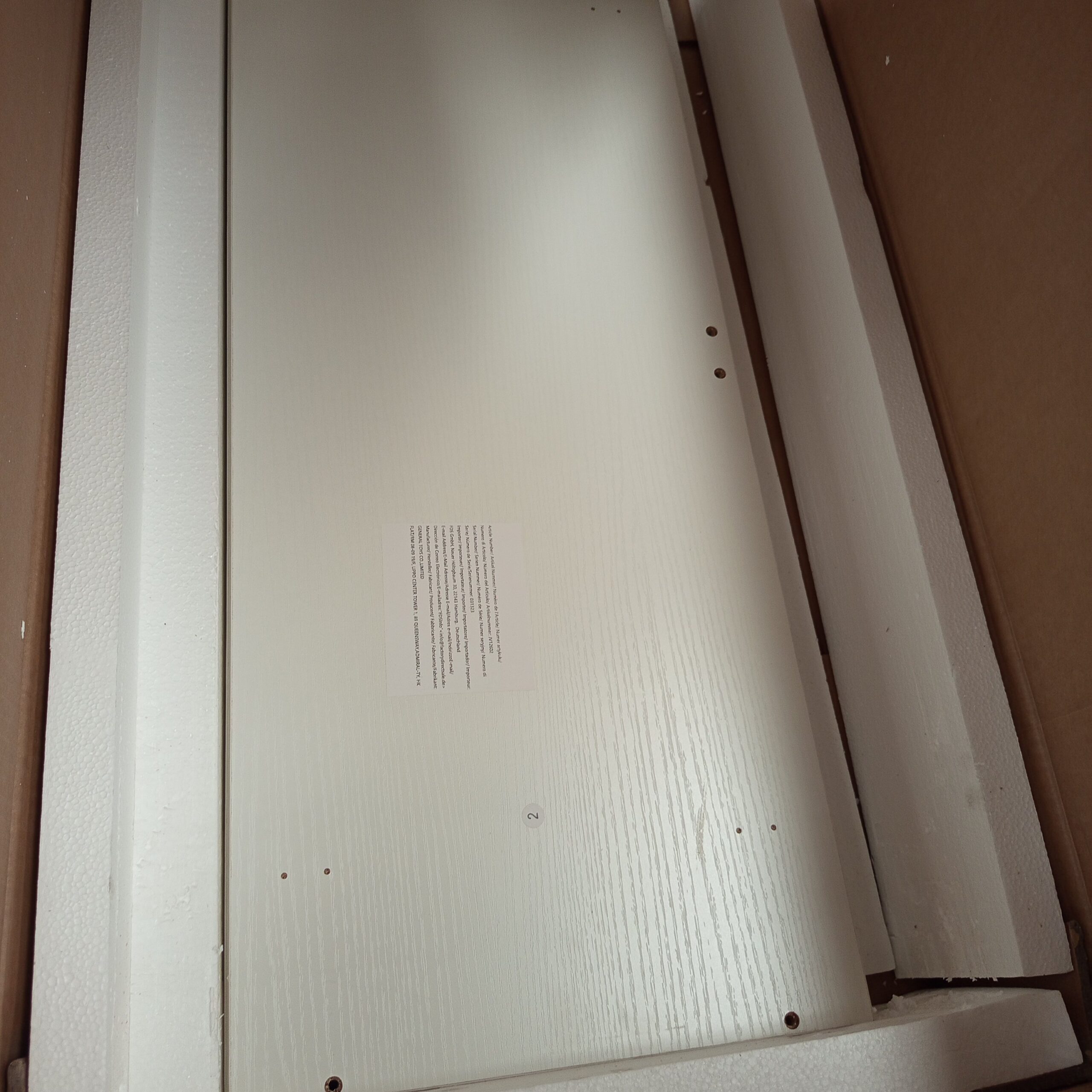 Armario lateral - JV12602WH - COSTWAY - Imagen 7