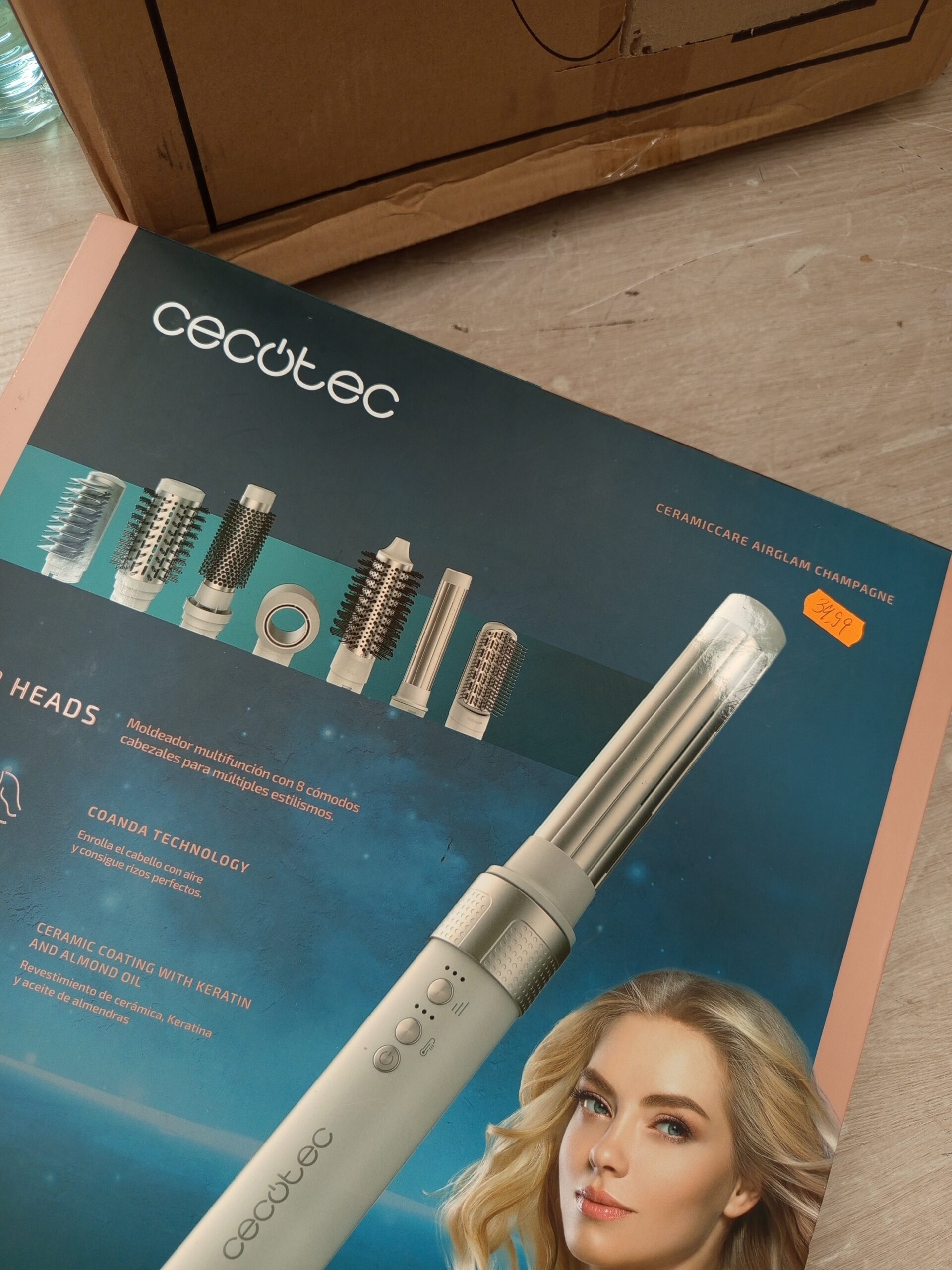 Cecotec Cepillo de Aire Secador Moldeador - Imagen 2