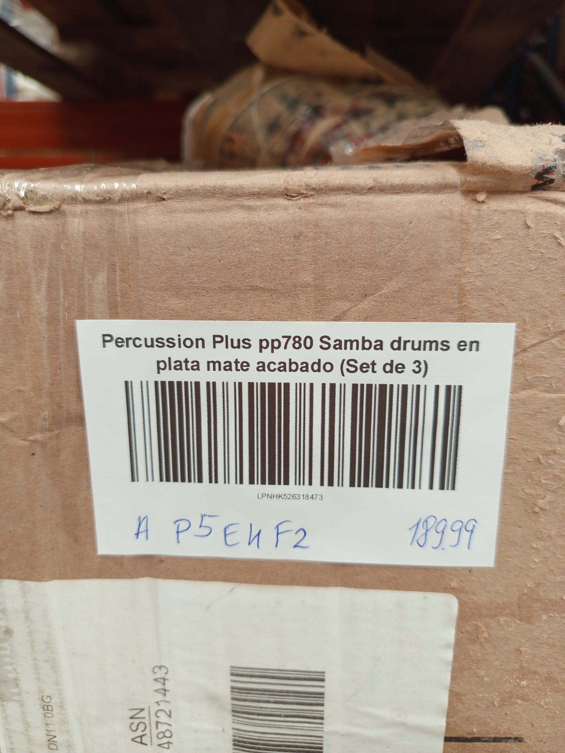 Percussion Plus pp780 Samba drums en plata - Imagen 7