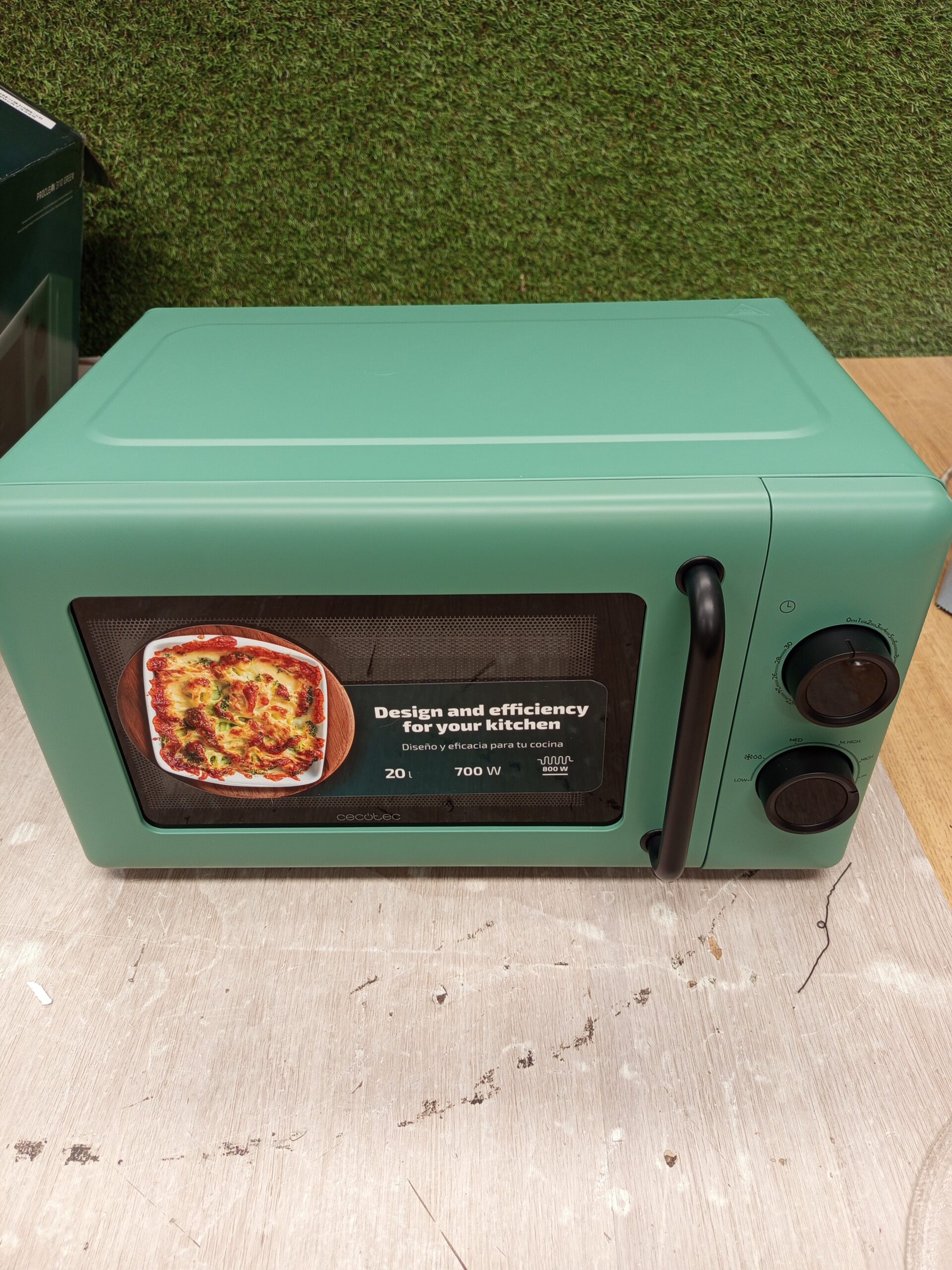 Cecotec Microondas Mecánico con Grill de 20 L - Imagen 10