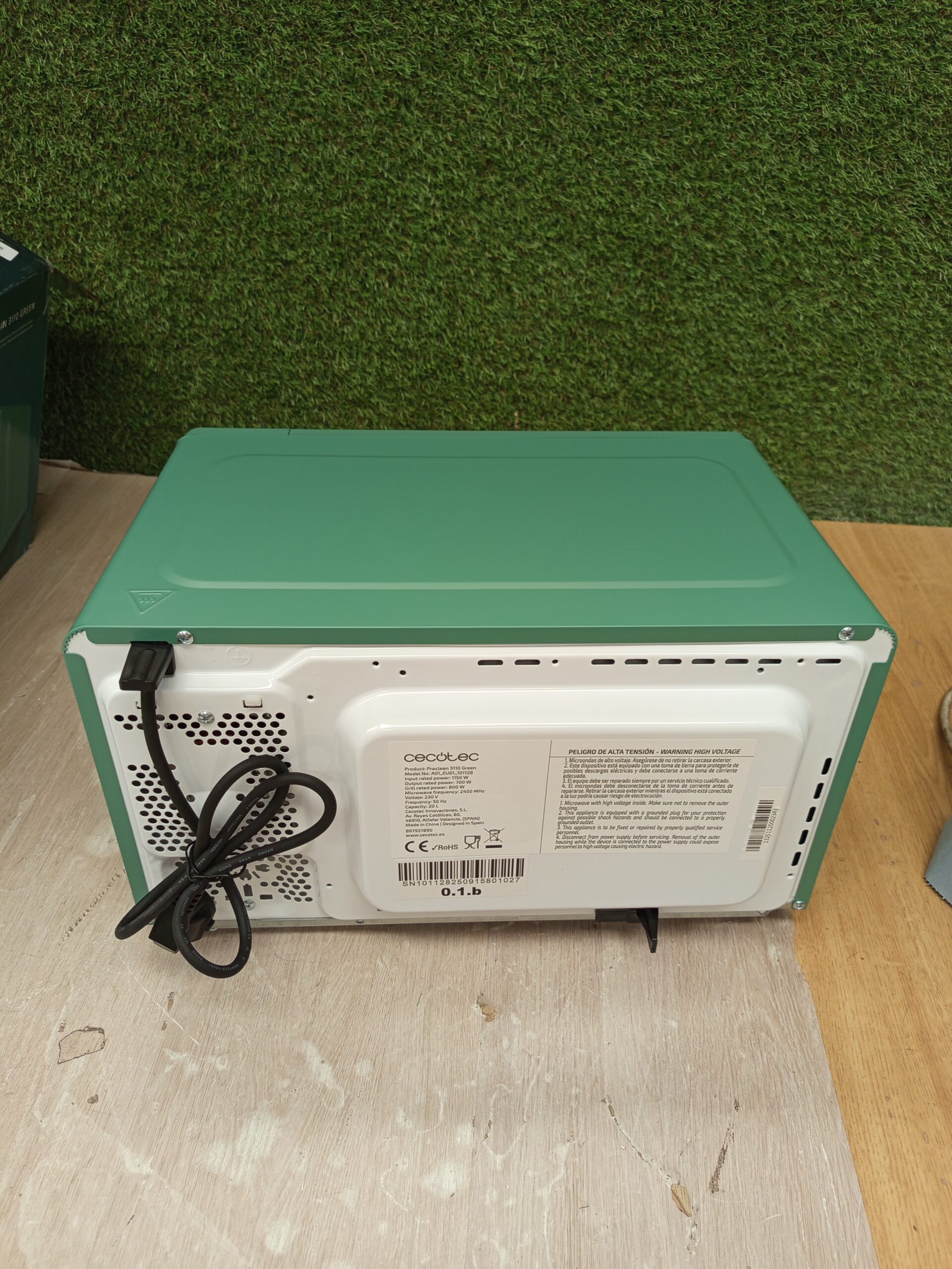 Cecotec Microondas Mecánico con Grill de 20 L - Imagen 4