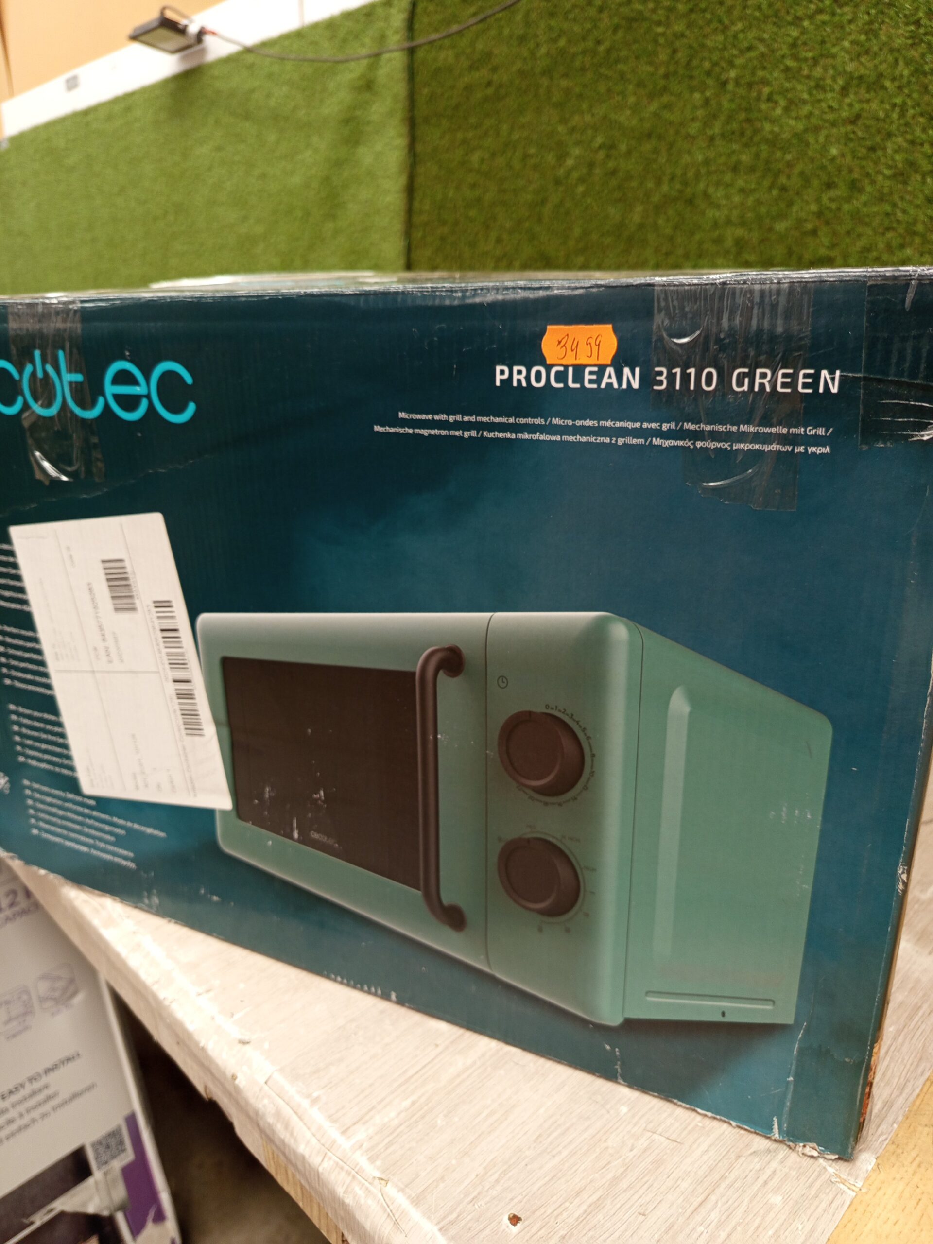 Cecotec Microondas Mecánico con Grill de 20 L - Imagen 5