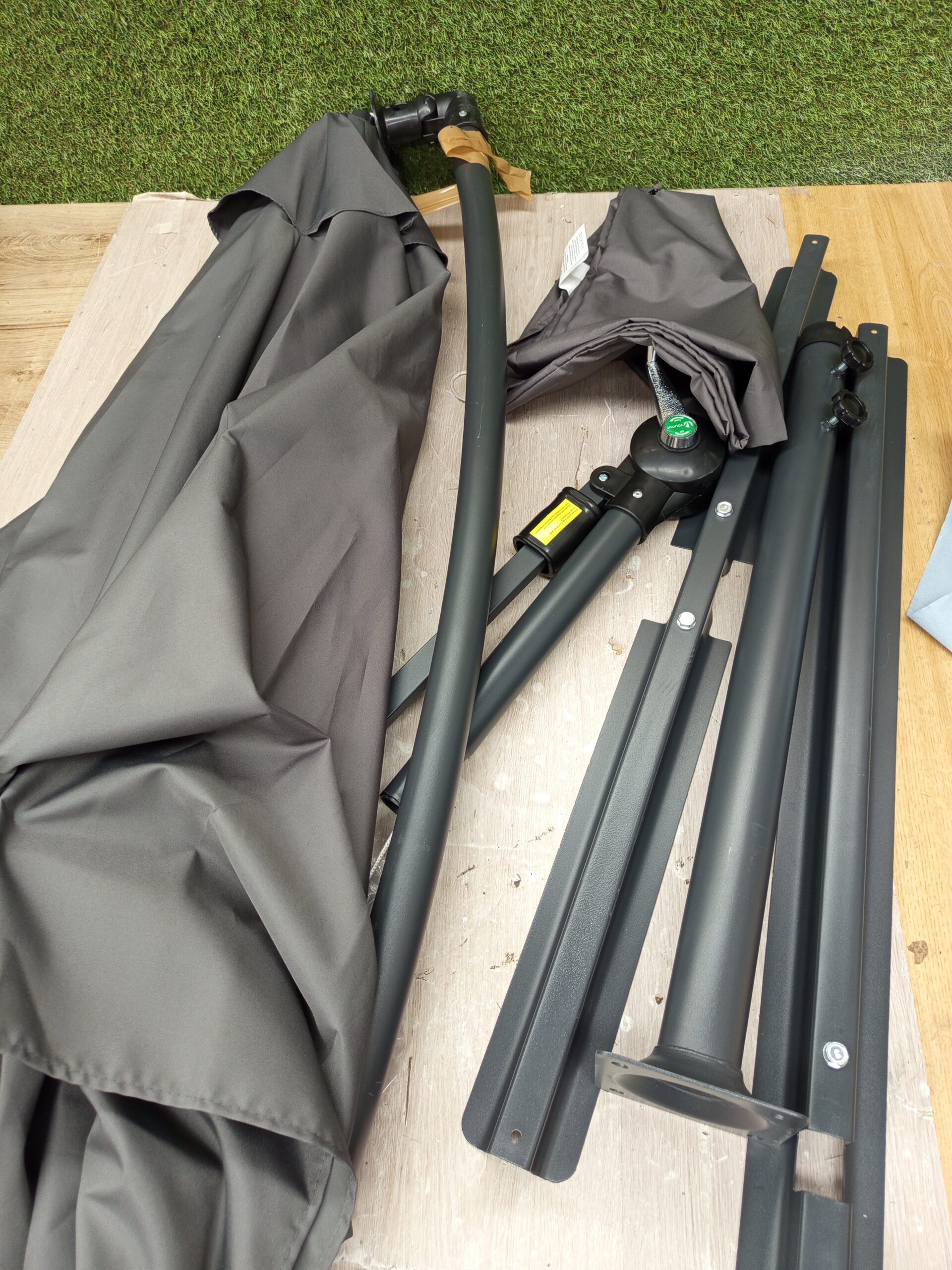 VOUNOT 300 cm Parasol Excentrico - Imagen 2