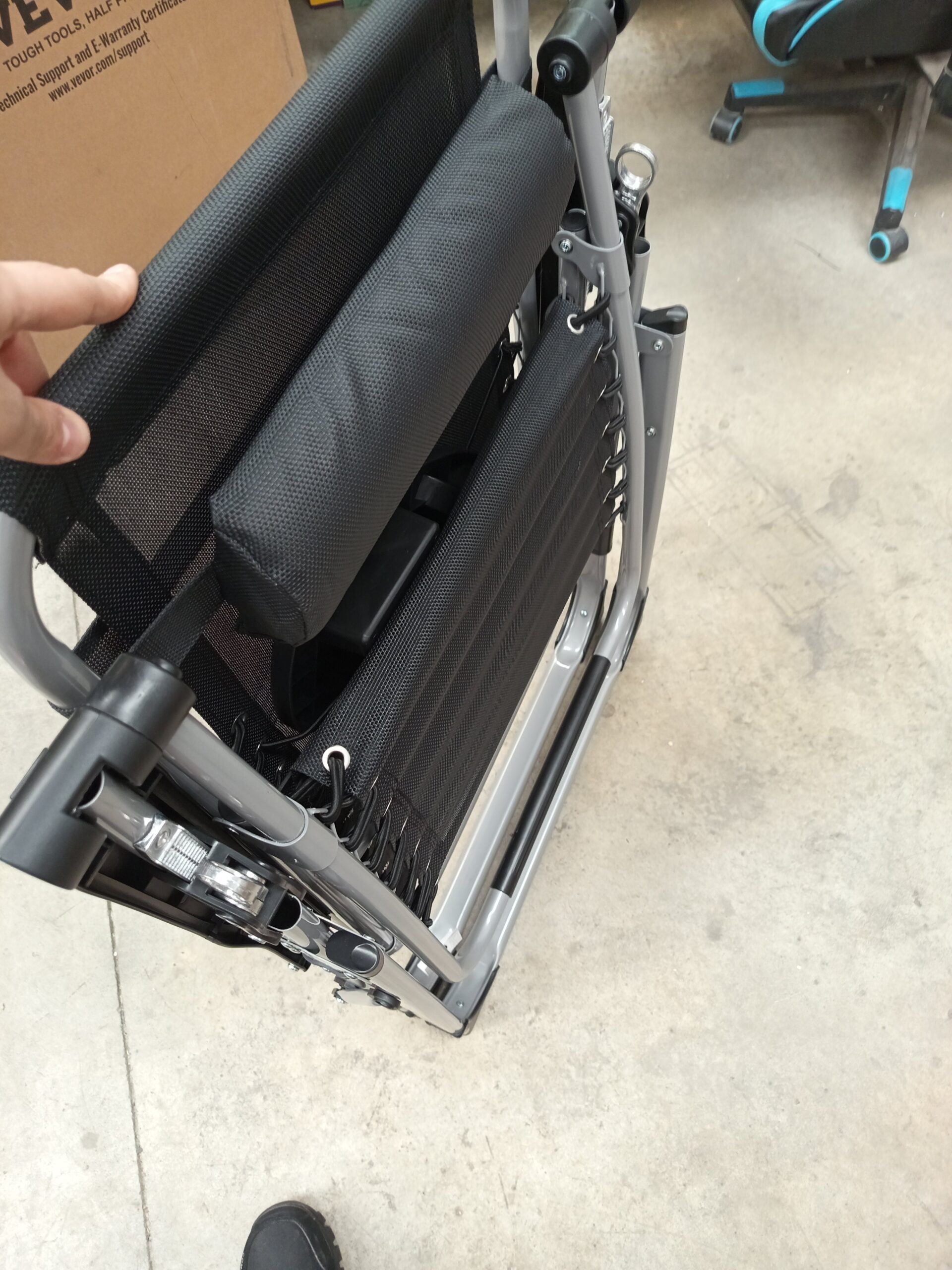 VEVOR Silla de Gravedad Cero 645 mm.. - Imagen 5