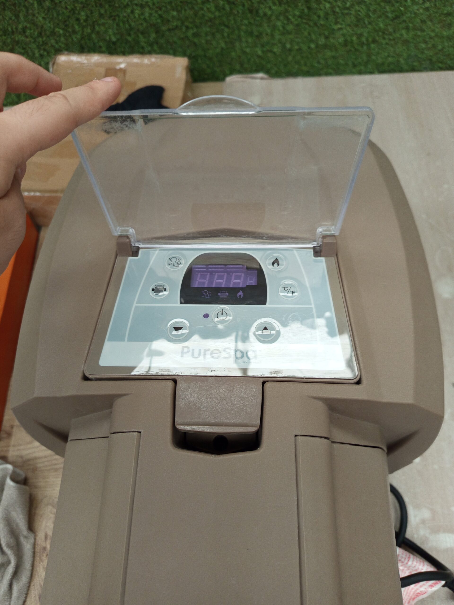 Intex 28426EX SPA Hinchable, Beige - Imagen 8