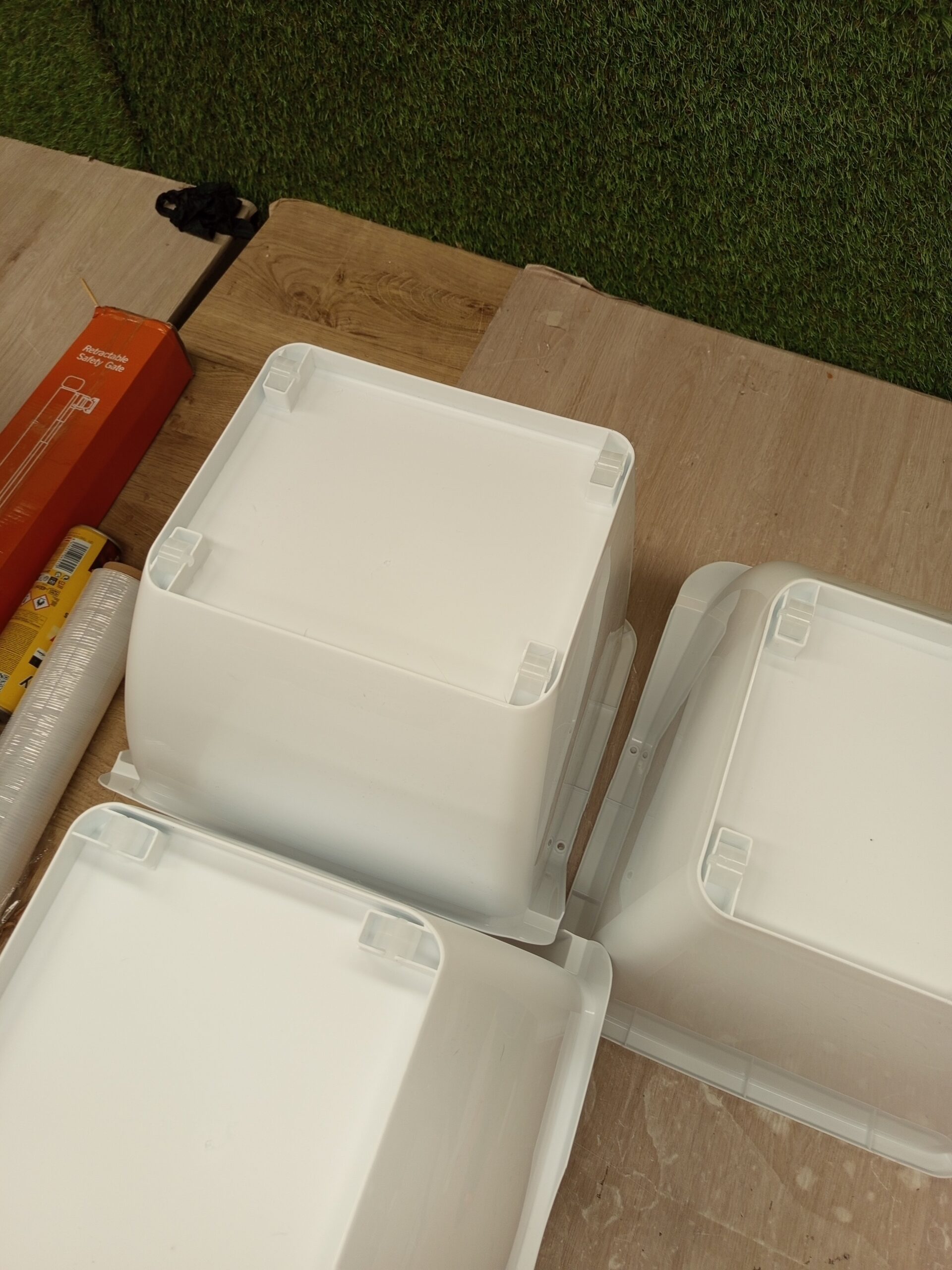DRW Set 3 Cubos Basura Reciclaje apilables - Imagen 6