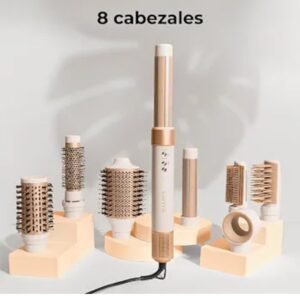 Cecotec Cepillo de Aire 8 Cabezales
