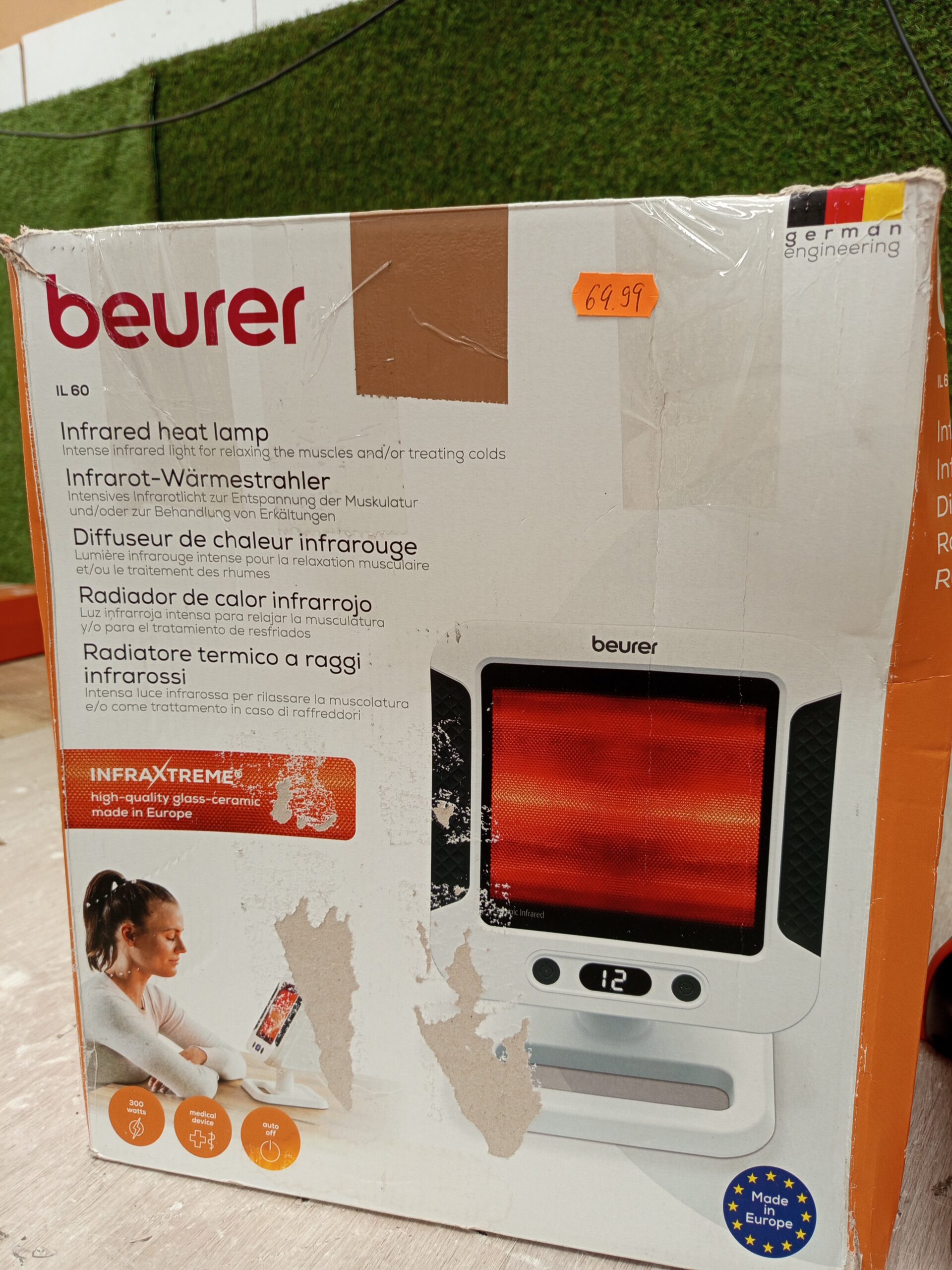 Beurer IL 60 Radiador de calor infrarrojo - Imagen 3