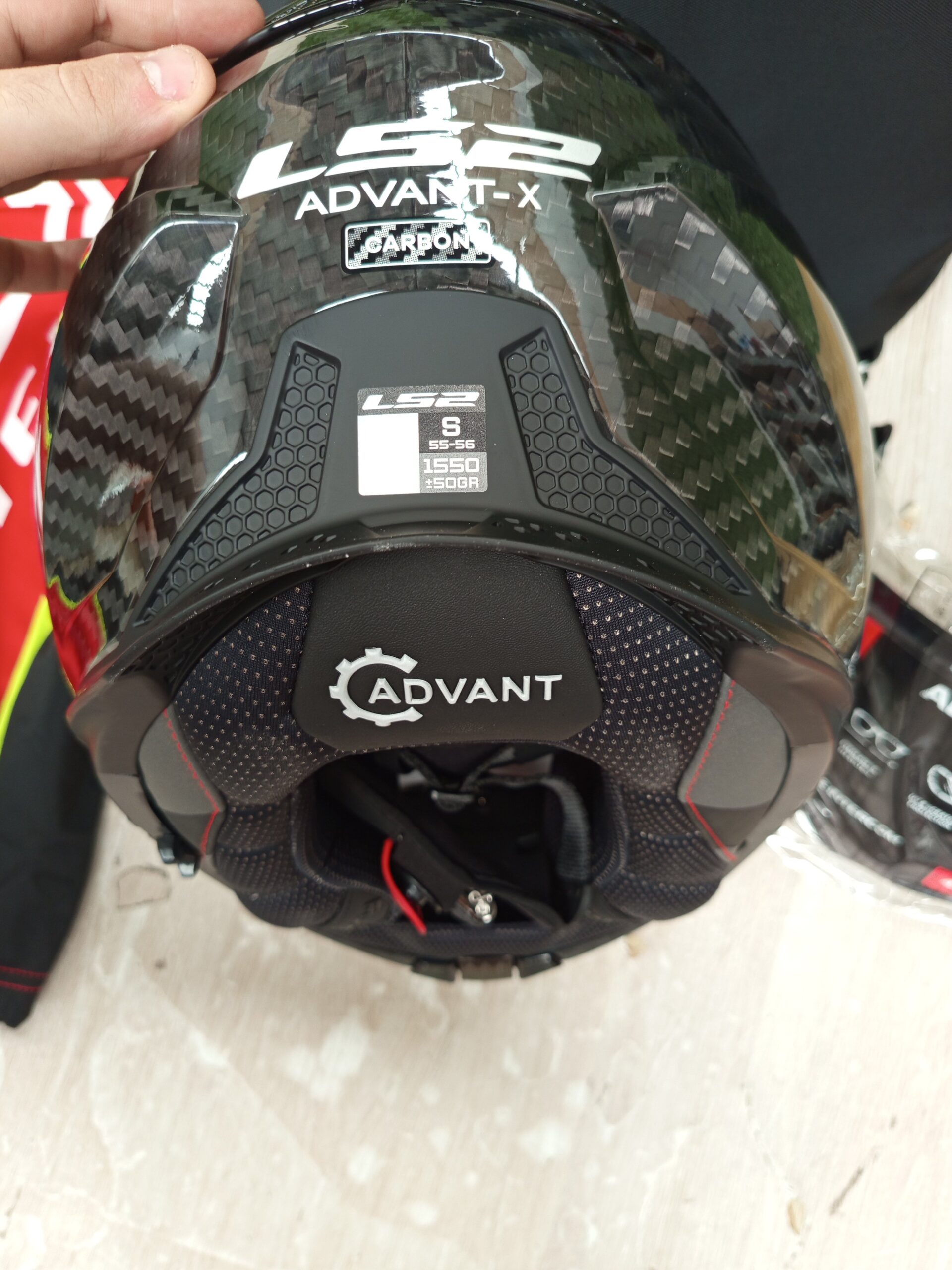 LS2 FF901 Advant X Solid carbono - Imagen 7