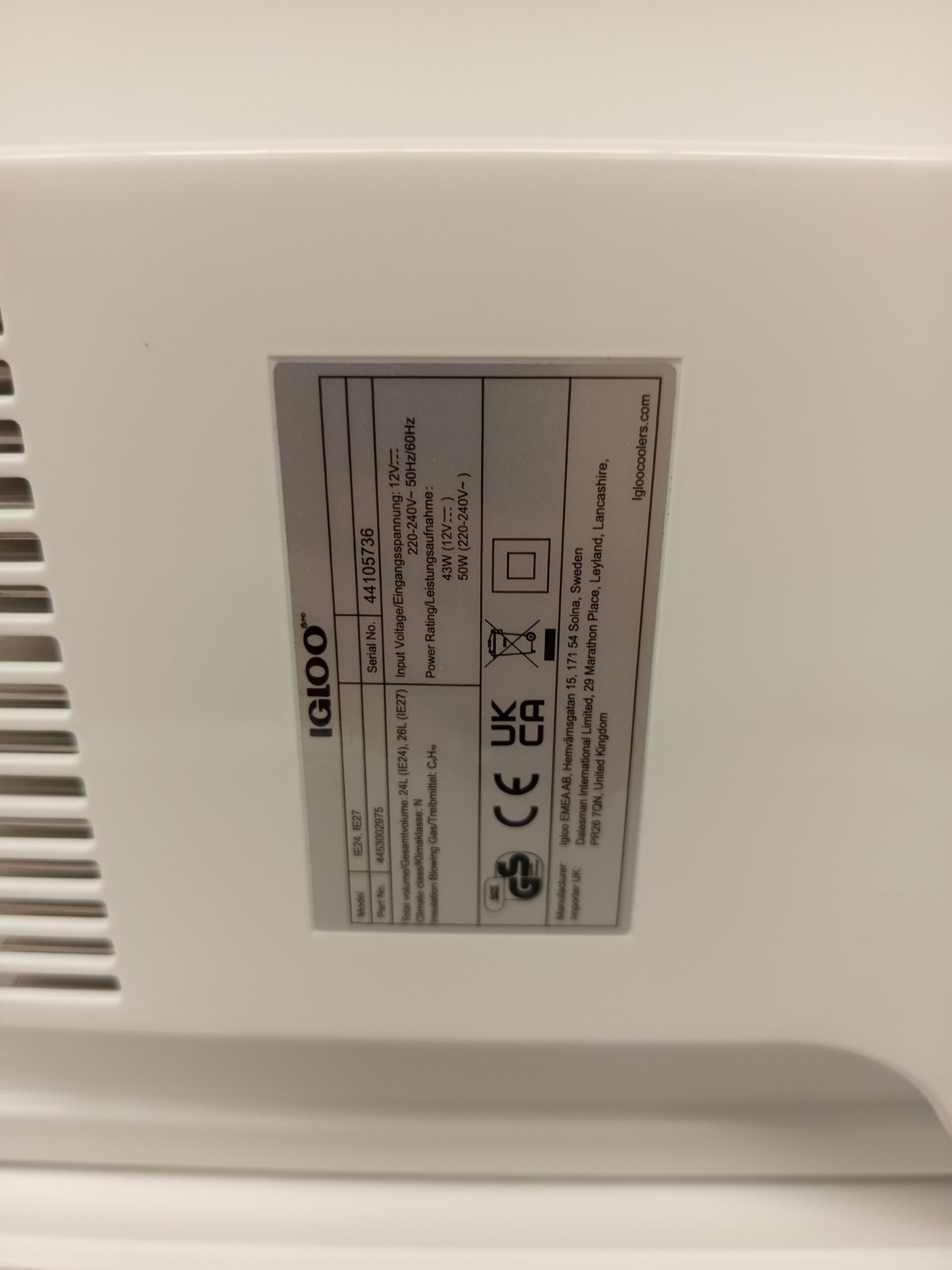 IGLOO IE24 Nevera Eléctrica - Imagen 6