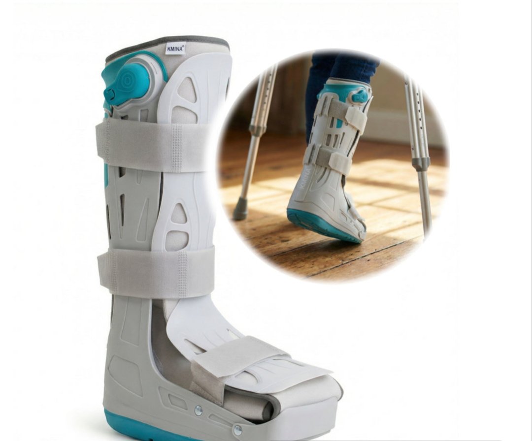 Bota Walker Larga, Bota Ortopédica Ajustable KMINA
