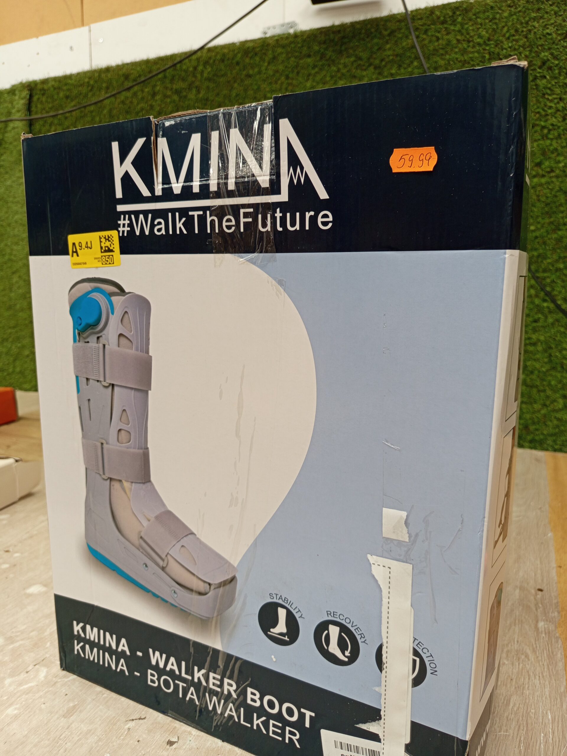 Bota Walker Larga, Bota Ortopédica Ajustable KMINA - Imagen 7
