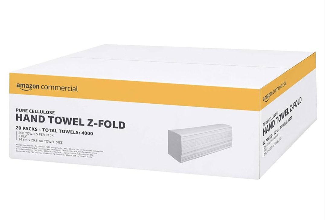 Toallas de papel plegables
