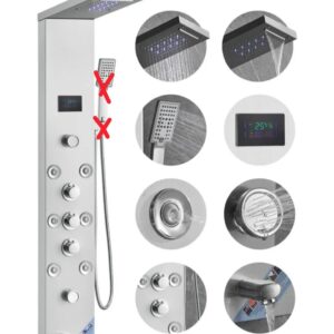 VEVOR Sistema de panel de ducha.