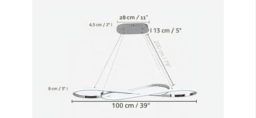 Lámpara de Araña Moderna - Imagen 2