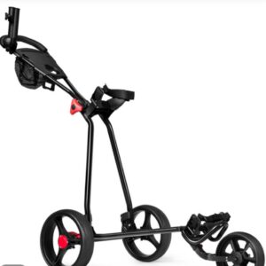 Costway Carrito de golf plegable de acero resistente