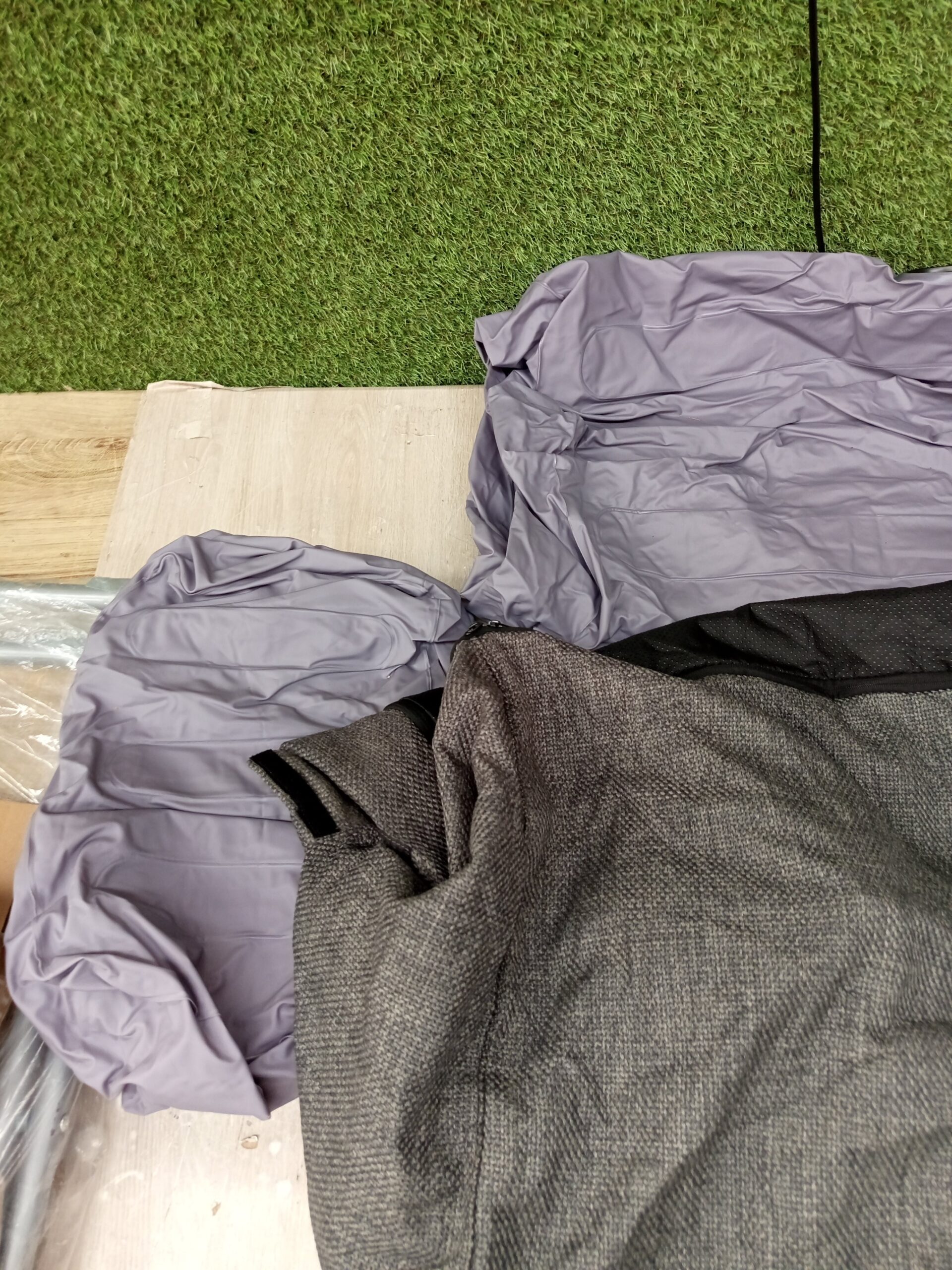 Costway Silla inflable portátil con funda extraíble - Imagen 4