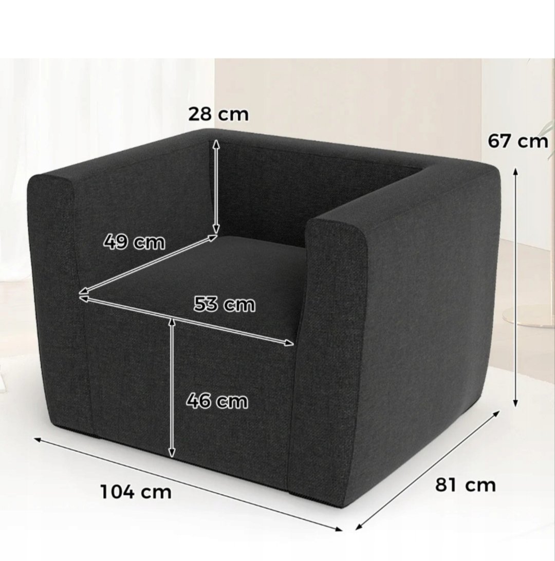 Costway Silla inflable portátil con funda extraíble