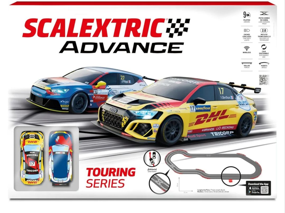 SCALEXTRIC - Circuito Advance - Pista de Carreras
